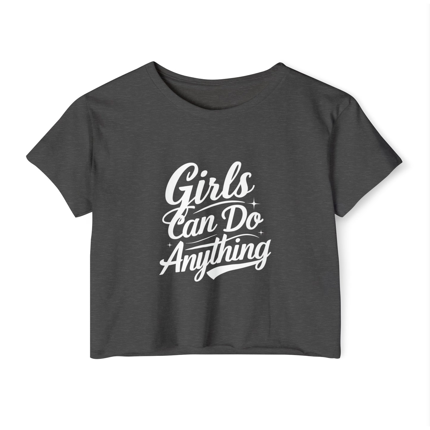 Girl's Can Do Annything Women's Festival Crop Top