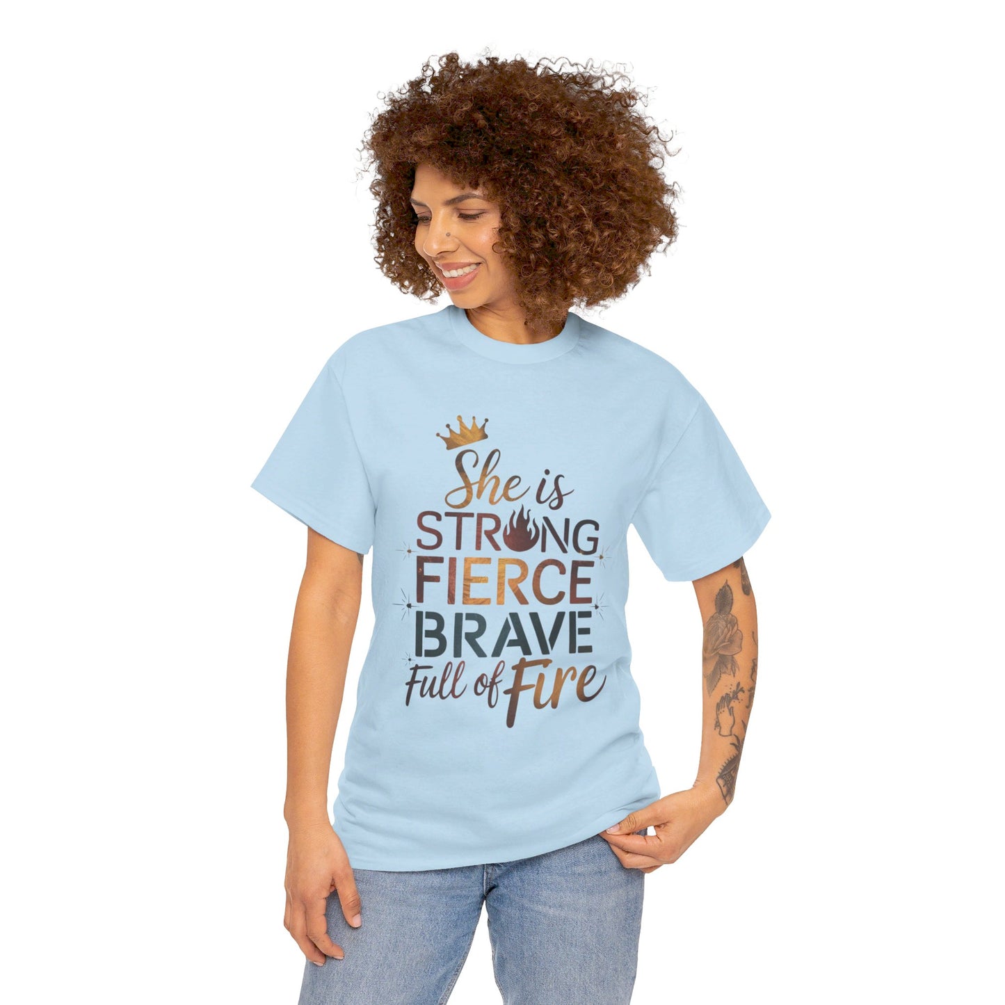 She Is Women Heavy Cotton Tee