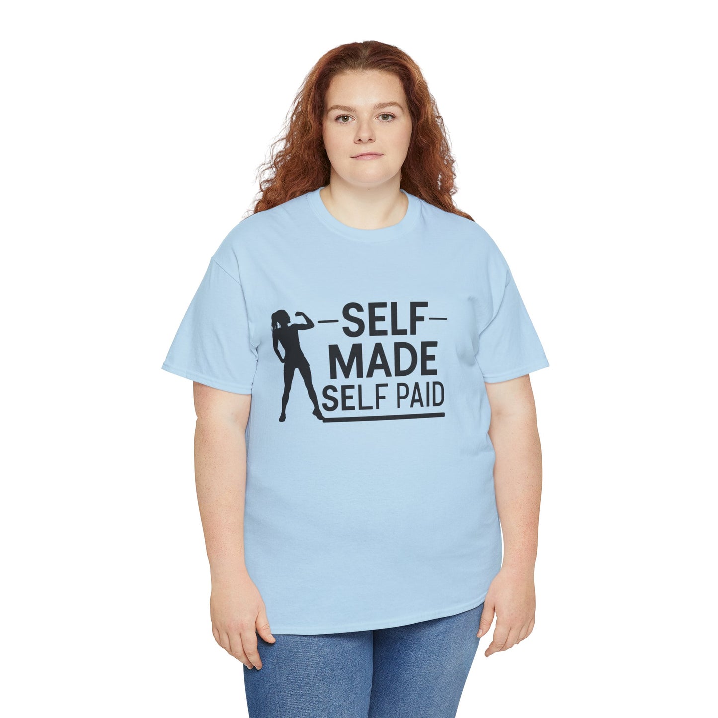 Self Made Printed T Shirt with Hearts