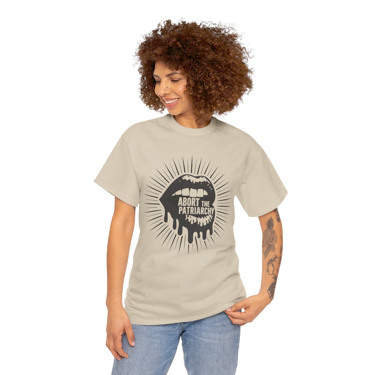 Abort The Women Heavy Cotton Tee