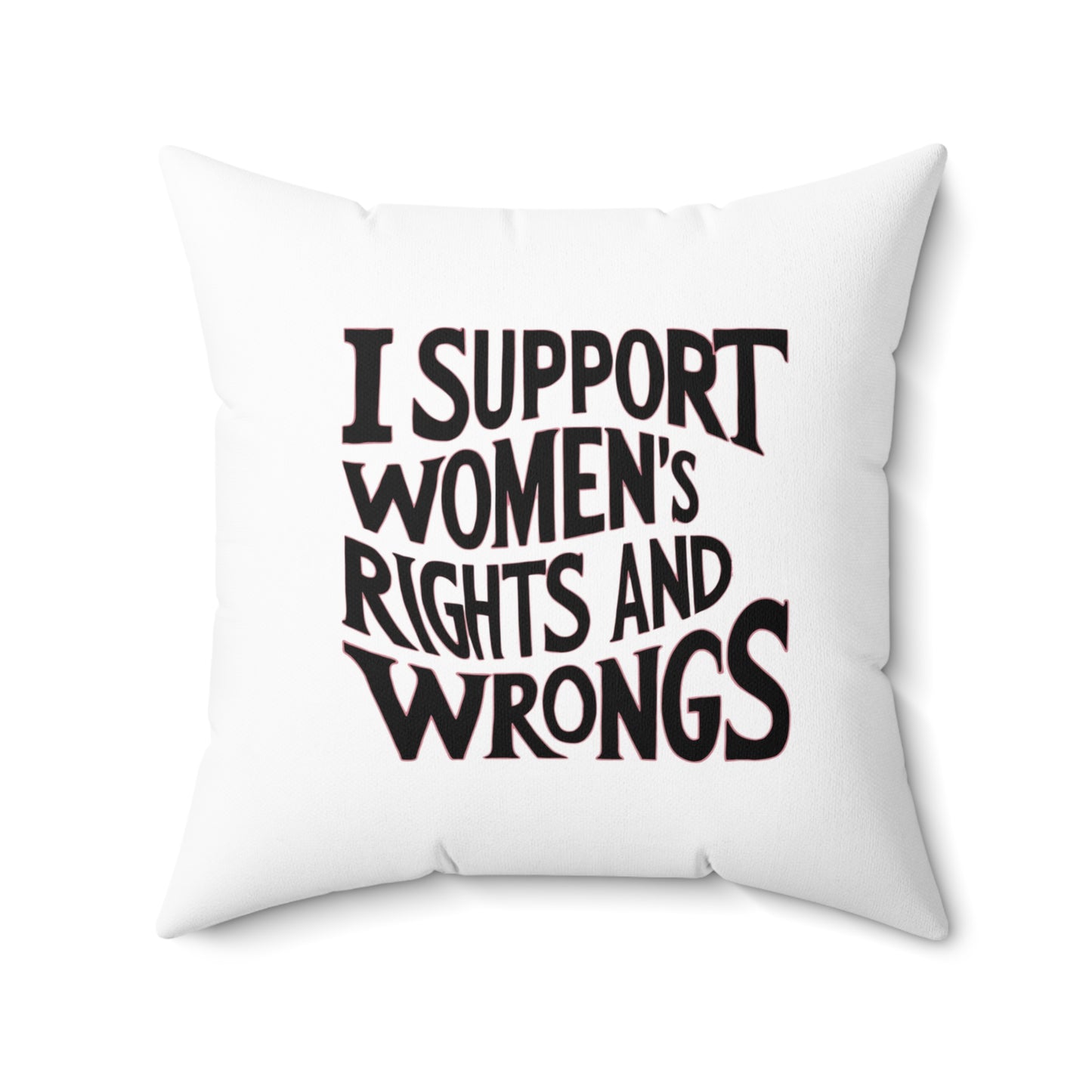 I Support Spun Polyester Square Pillow