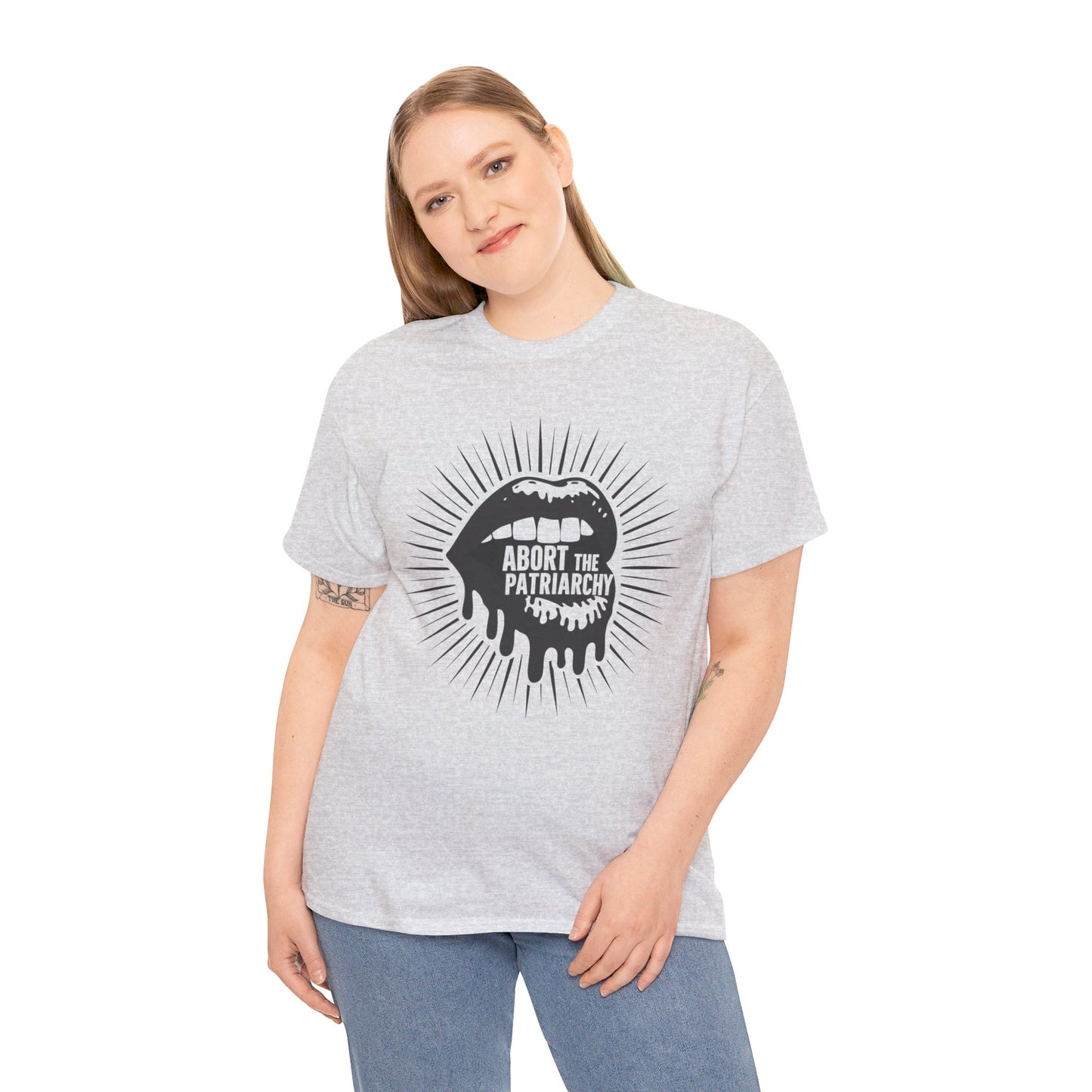 Abort The Women Heavy Cotton Tee