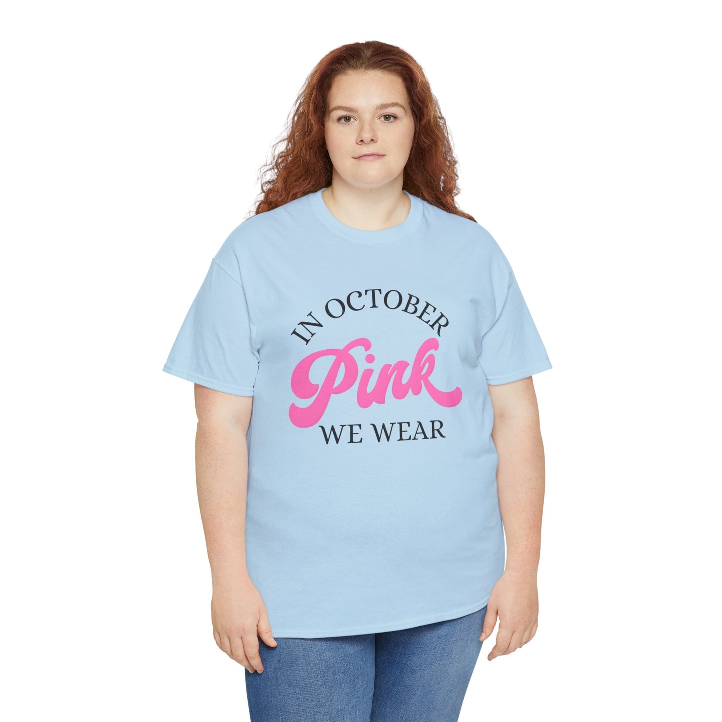 In October Unisex Heavy Cotton Tee