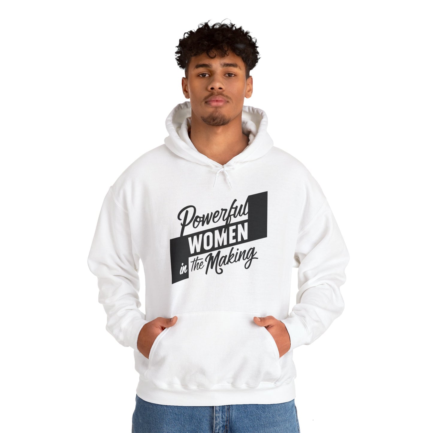 Powerful Women in the Making Unisex Heavy Blend™ Hooded Sweatshirt