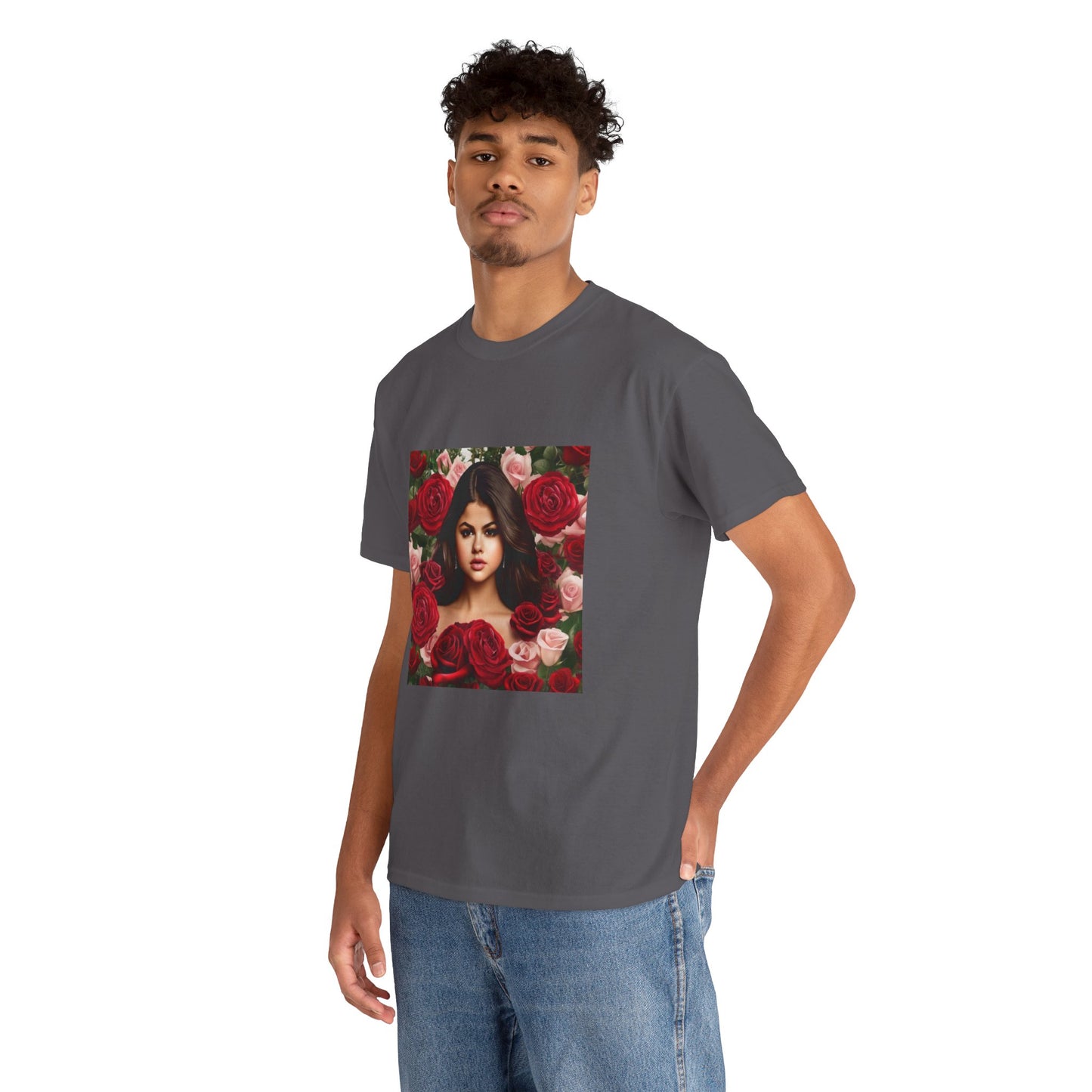 Selena Gomez T Shirt with Hearts