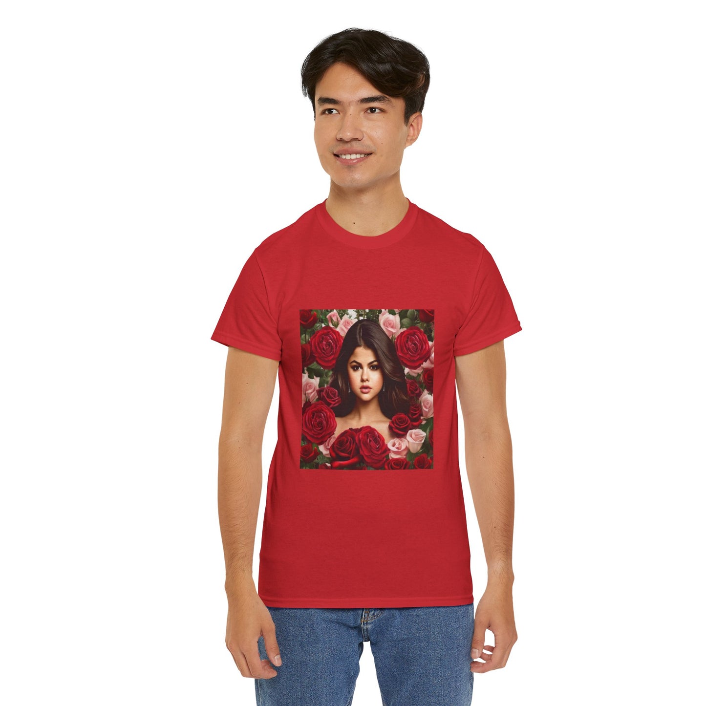 Selena Gomez T Shirt with Hearts