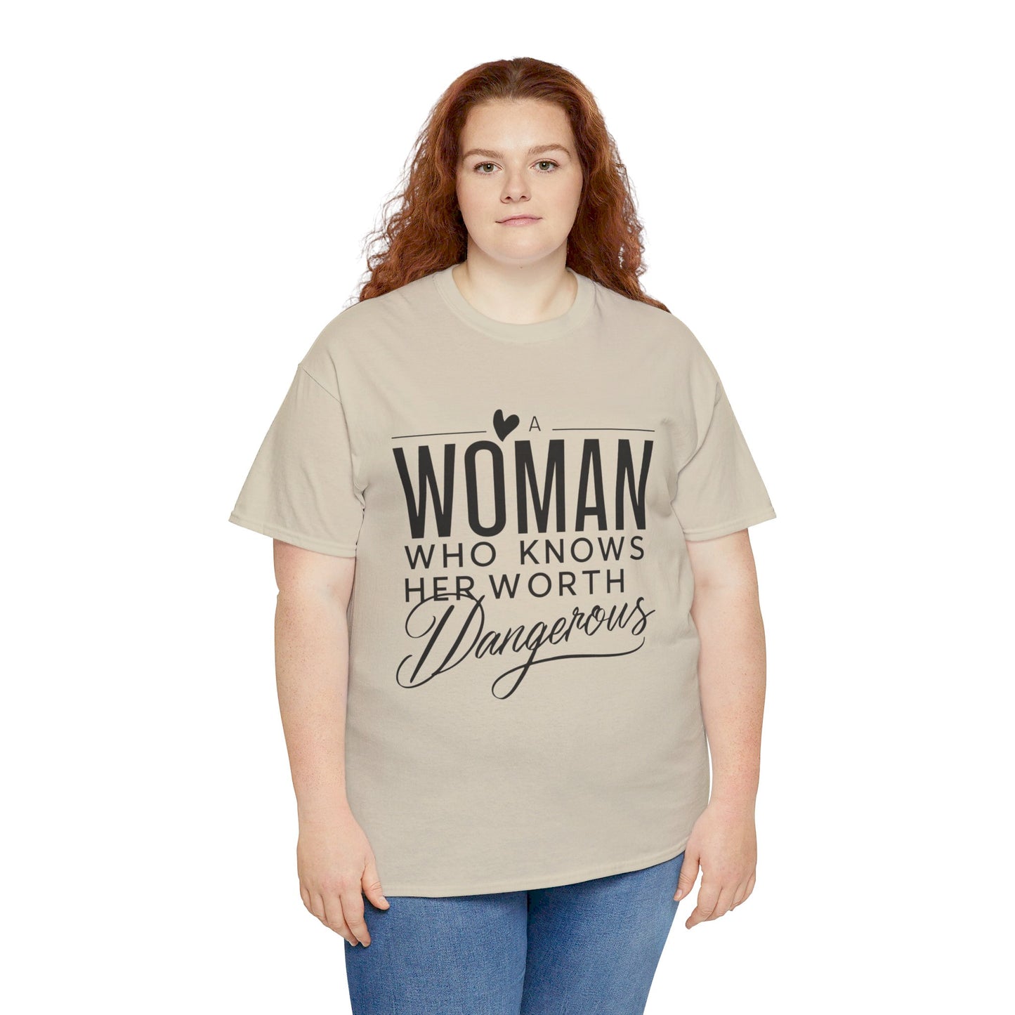 A Woman Heavy Cotton Tee