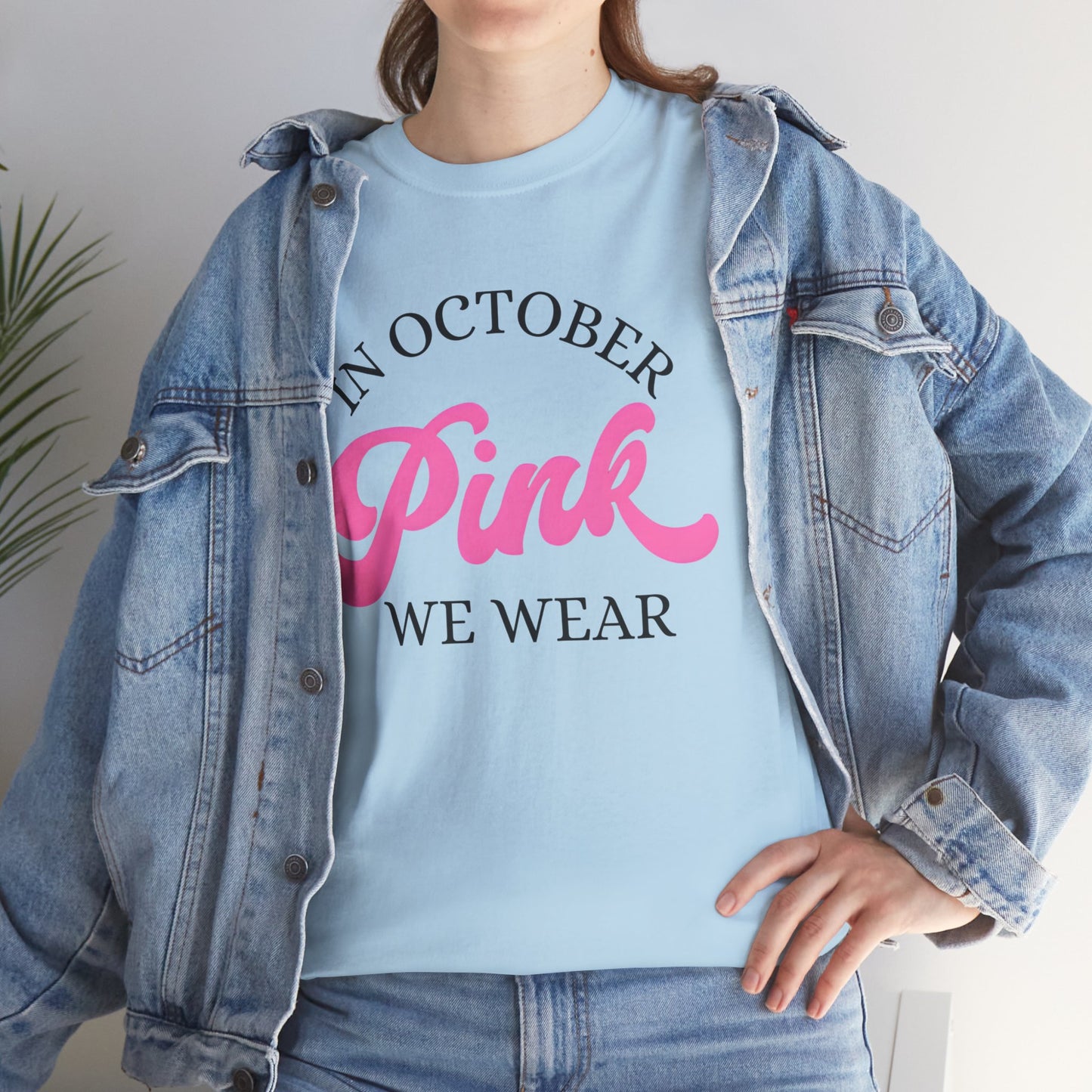 In October Unisex Heavy Cotton Tee