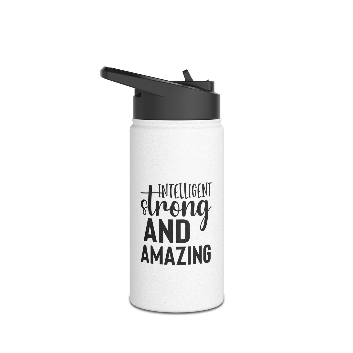 Intelligent   Stainless Steel Water Bottle, Standard Lid