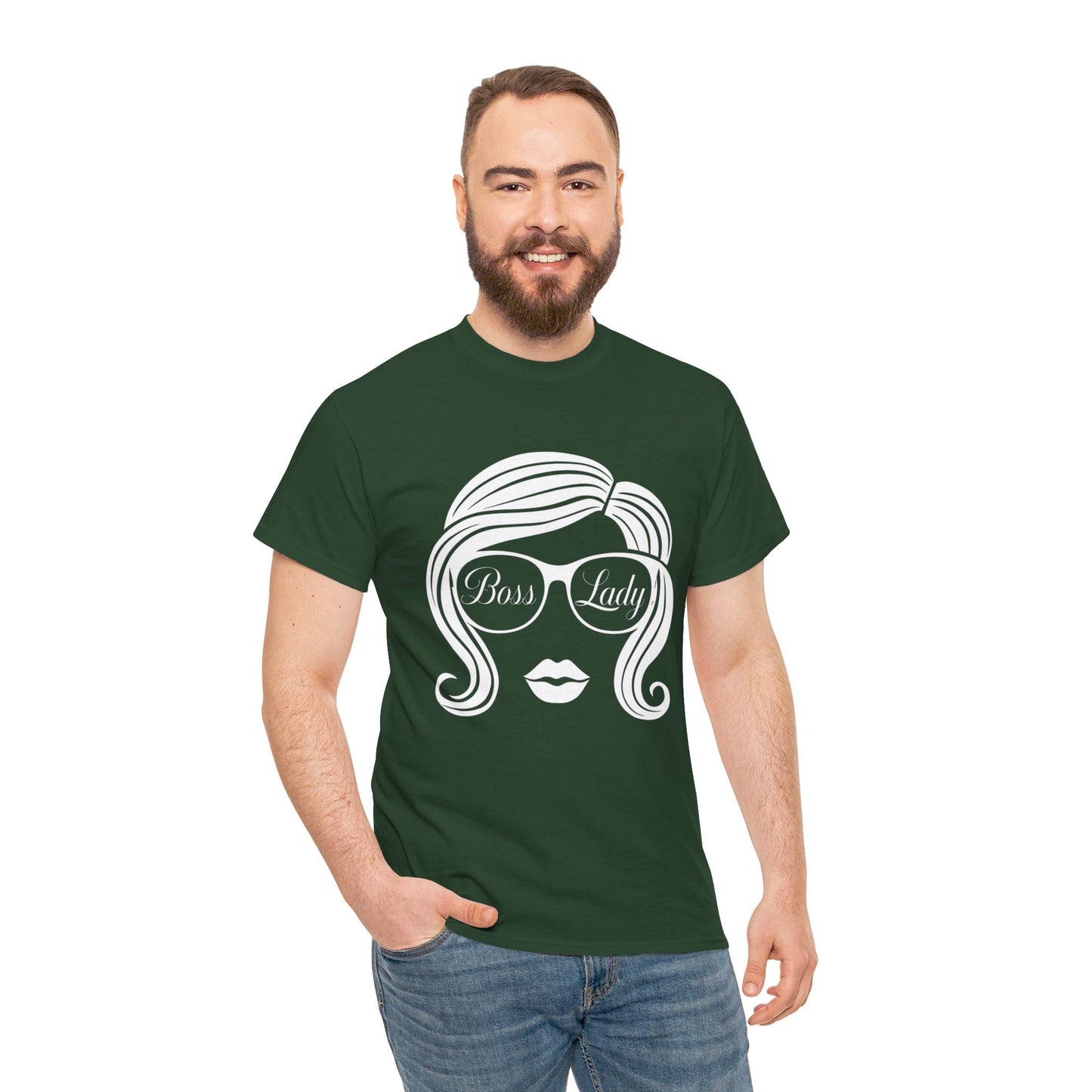 Boss Lady Women Heavy Cotton Tee