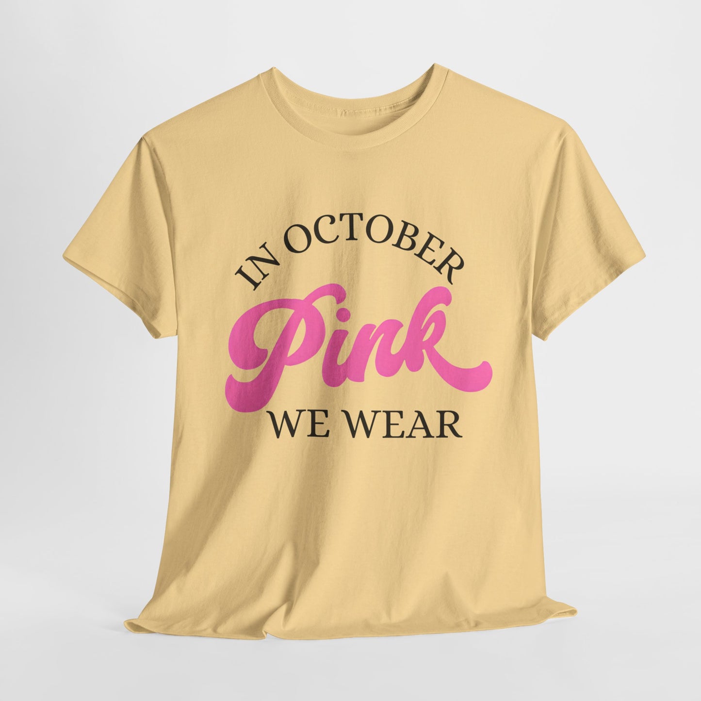 In October Unisex Heavy Cotton Tee