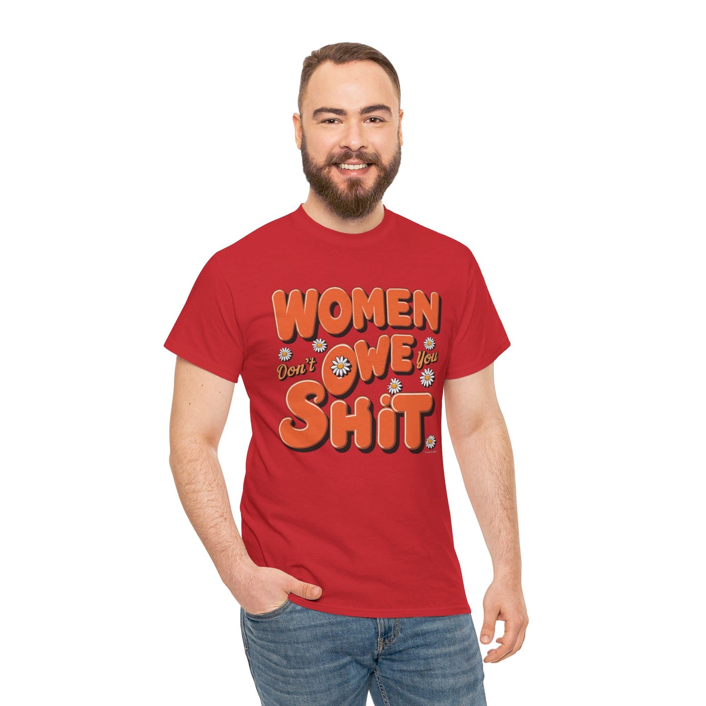 Women Don't Women Heavy Cotton Tee