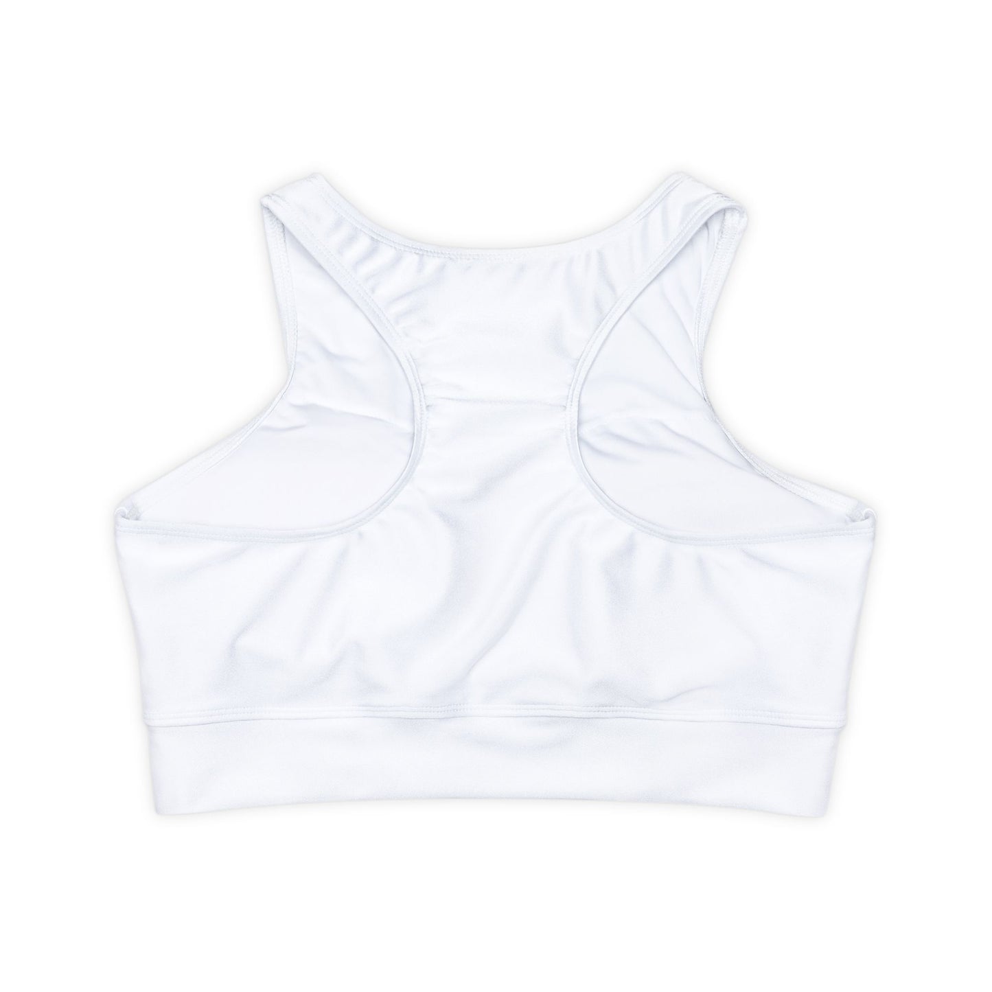Abort Fully Lined, Padded Sports Bra (AOP)