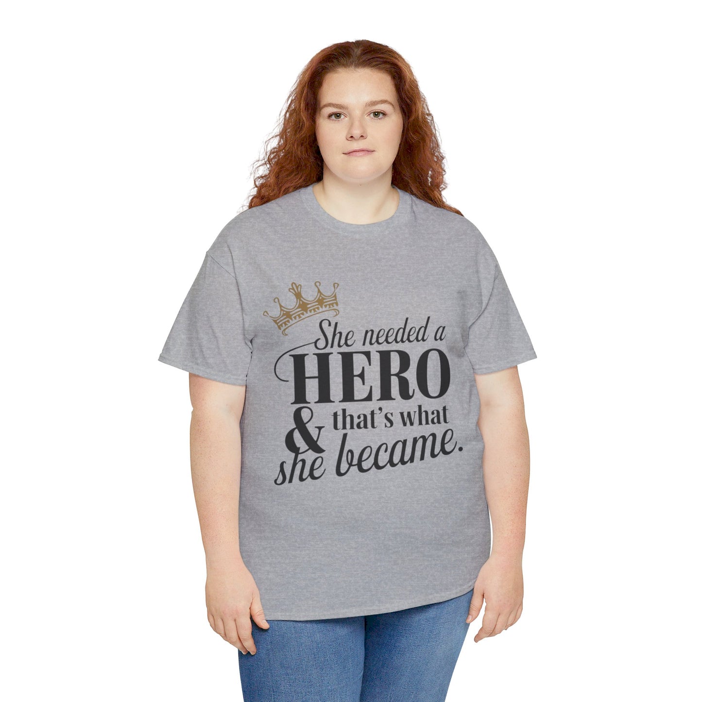 She Needed Women Heavy Cotton Tee