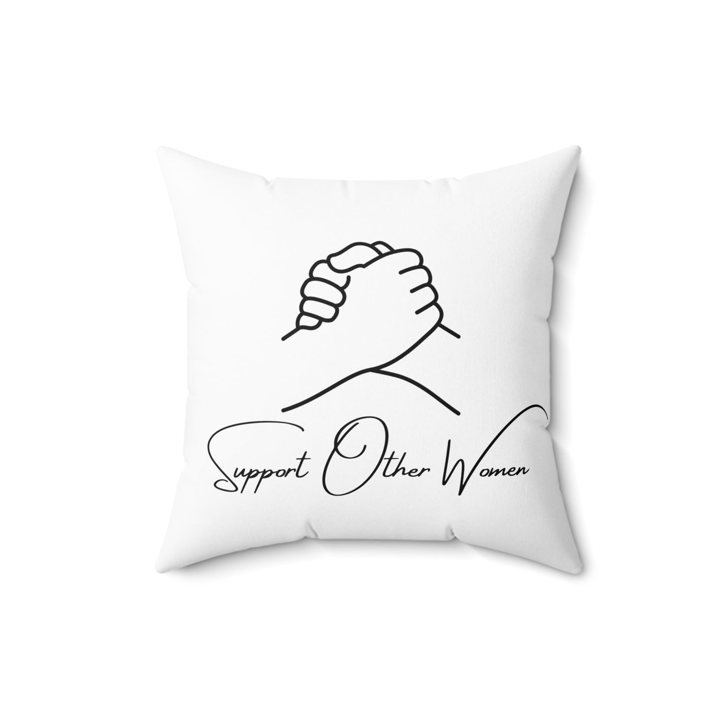 Support Spun Polyester Square Pillow