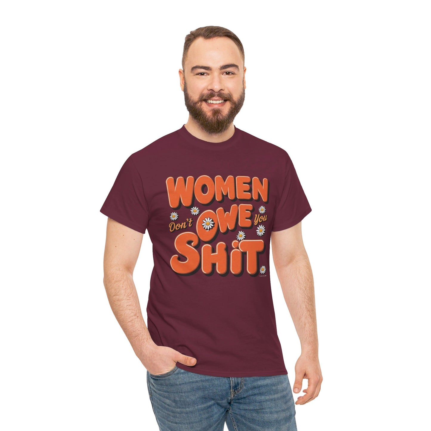 Women Don't Women Heavy Cotton Tee