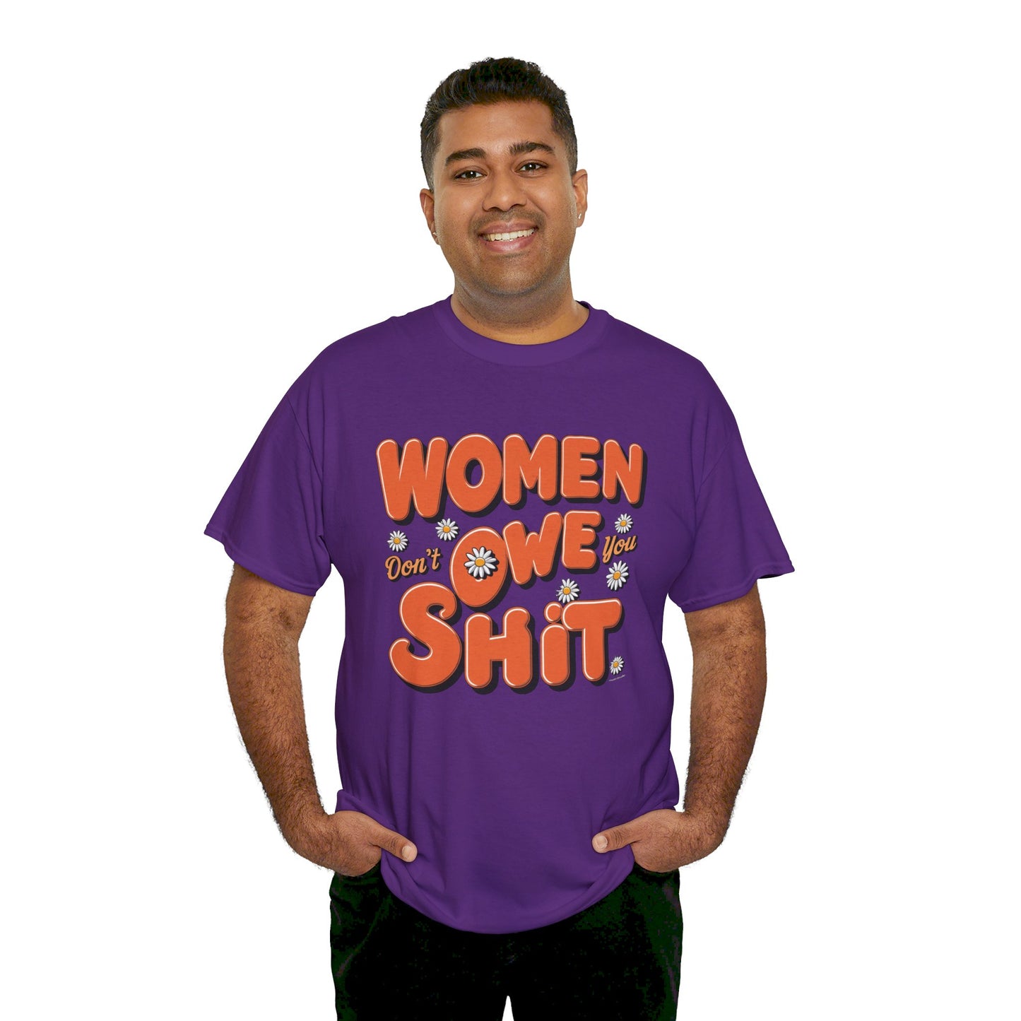 Women Don't Women Heavy Cotton Tee