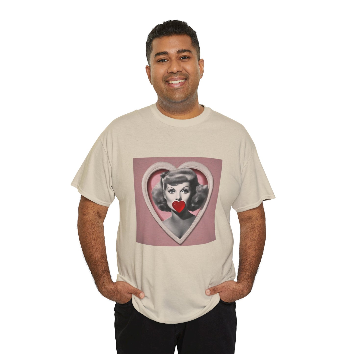 Miley Cyrus T Shirt with Hearts