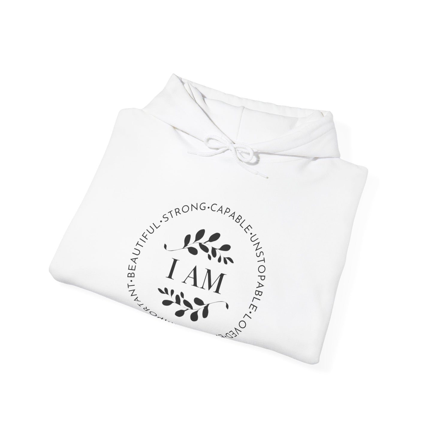 I AM Unisex Heavy Blend™ Hooded Sweatshirt