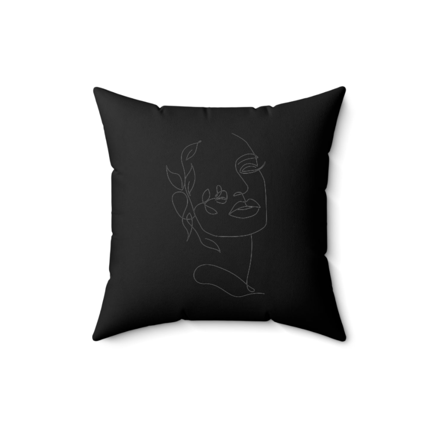 Women Spun Polyester Square Pillow