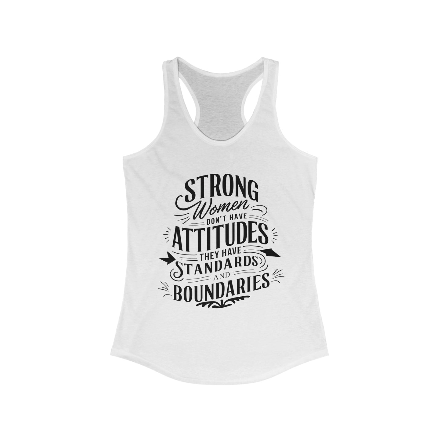 Strong Women Don't Women's Ideal Racerback Tank