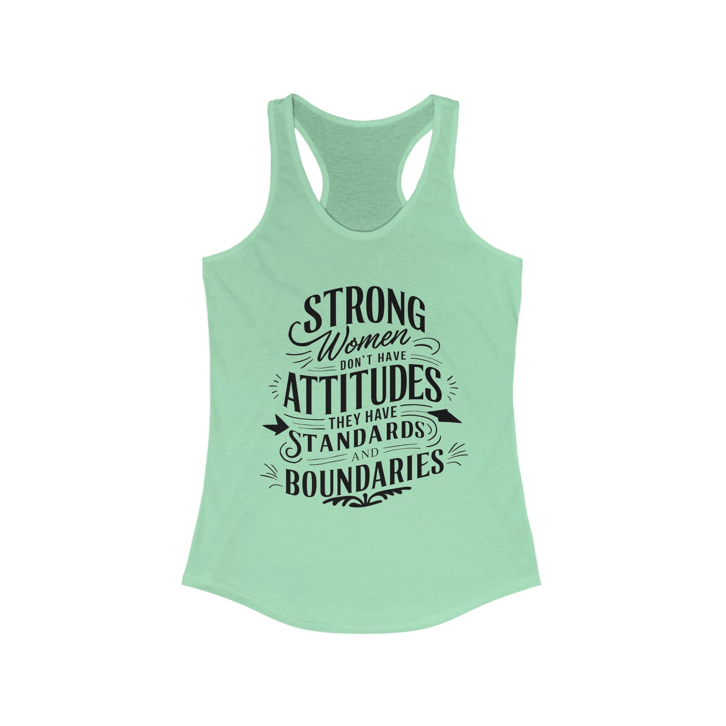 Strong Women Don't Women's Ideal Racerback Tank