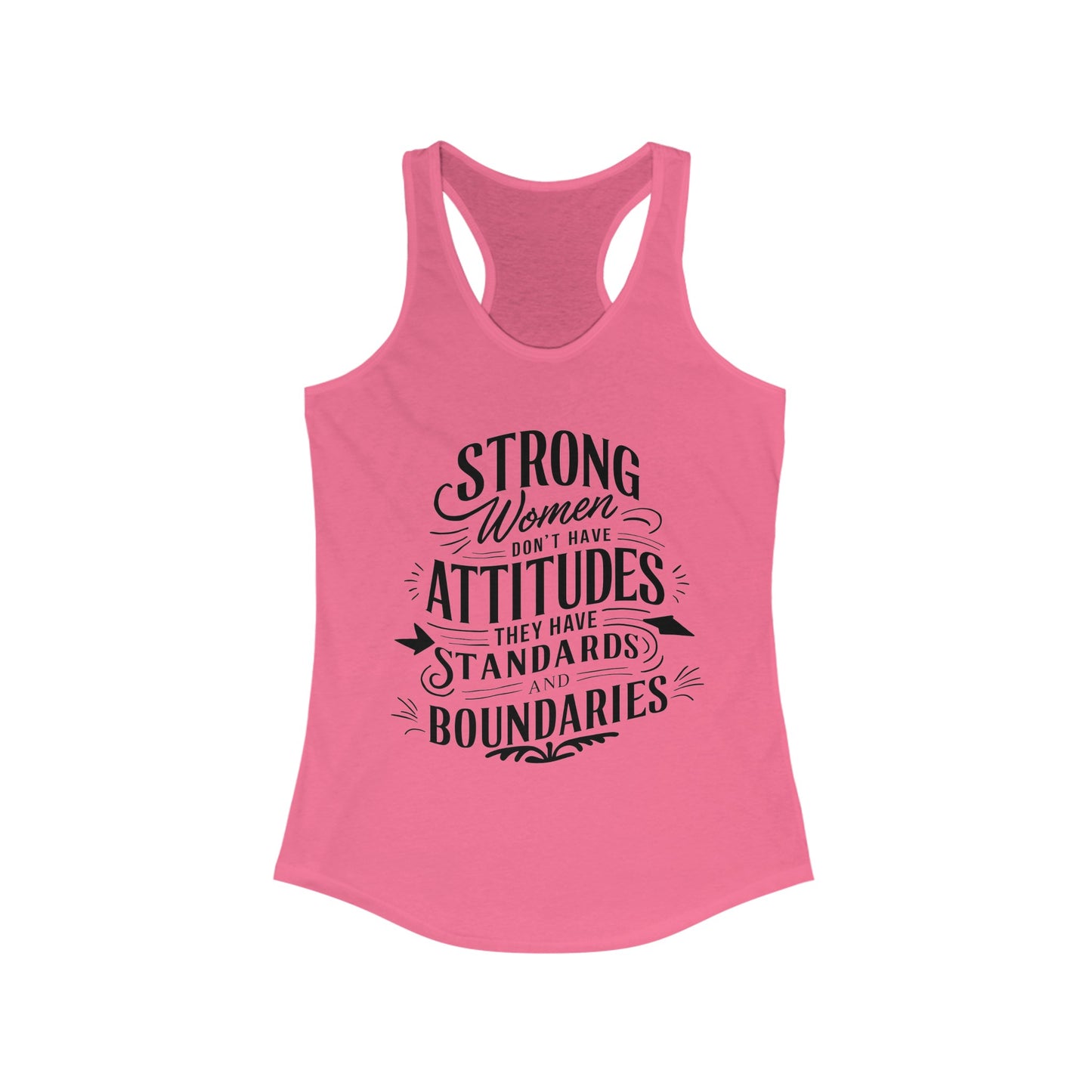 Strong Women Don't Women's Ideal Racerback Tank
