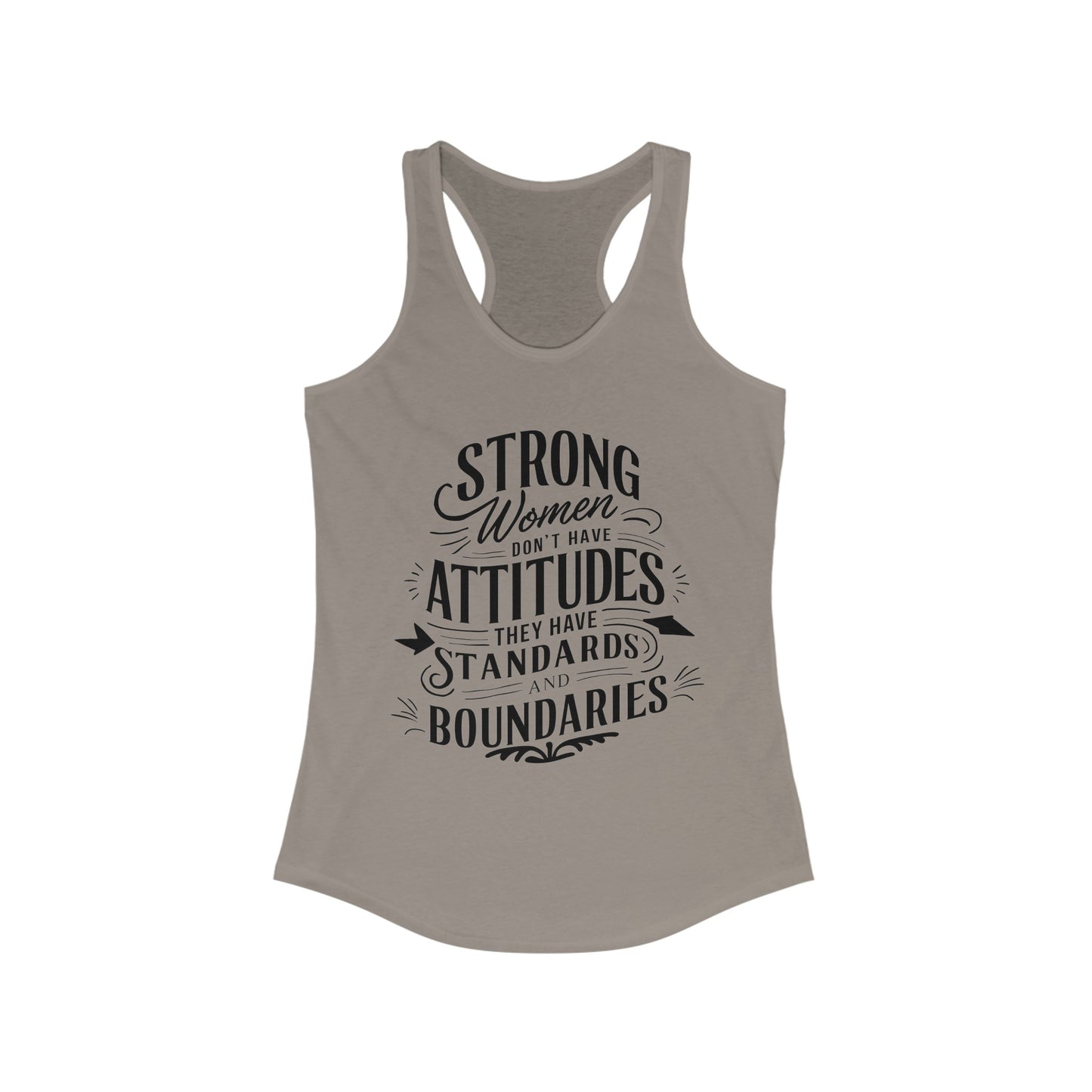 Strong Women Don't Women's Ideal Racerback Tank
