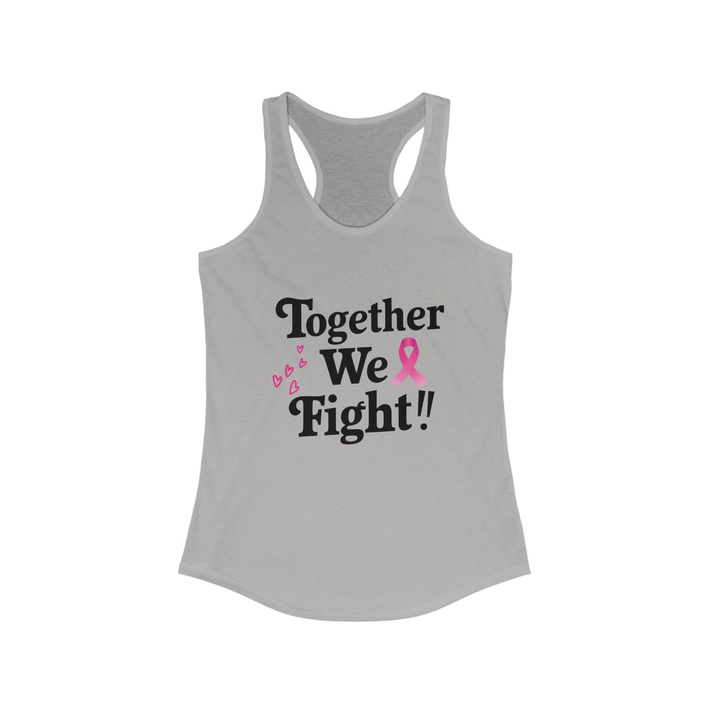 Together We Fight Women's Ideal Racerback Tank