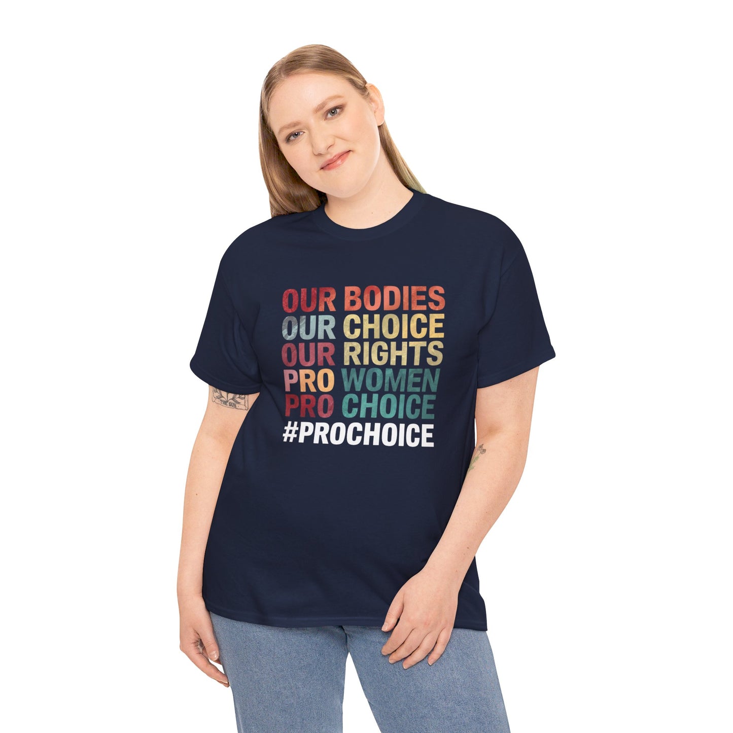 Our Bodies Women Heavy Cotton Tee