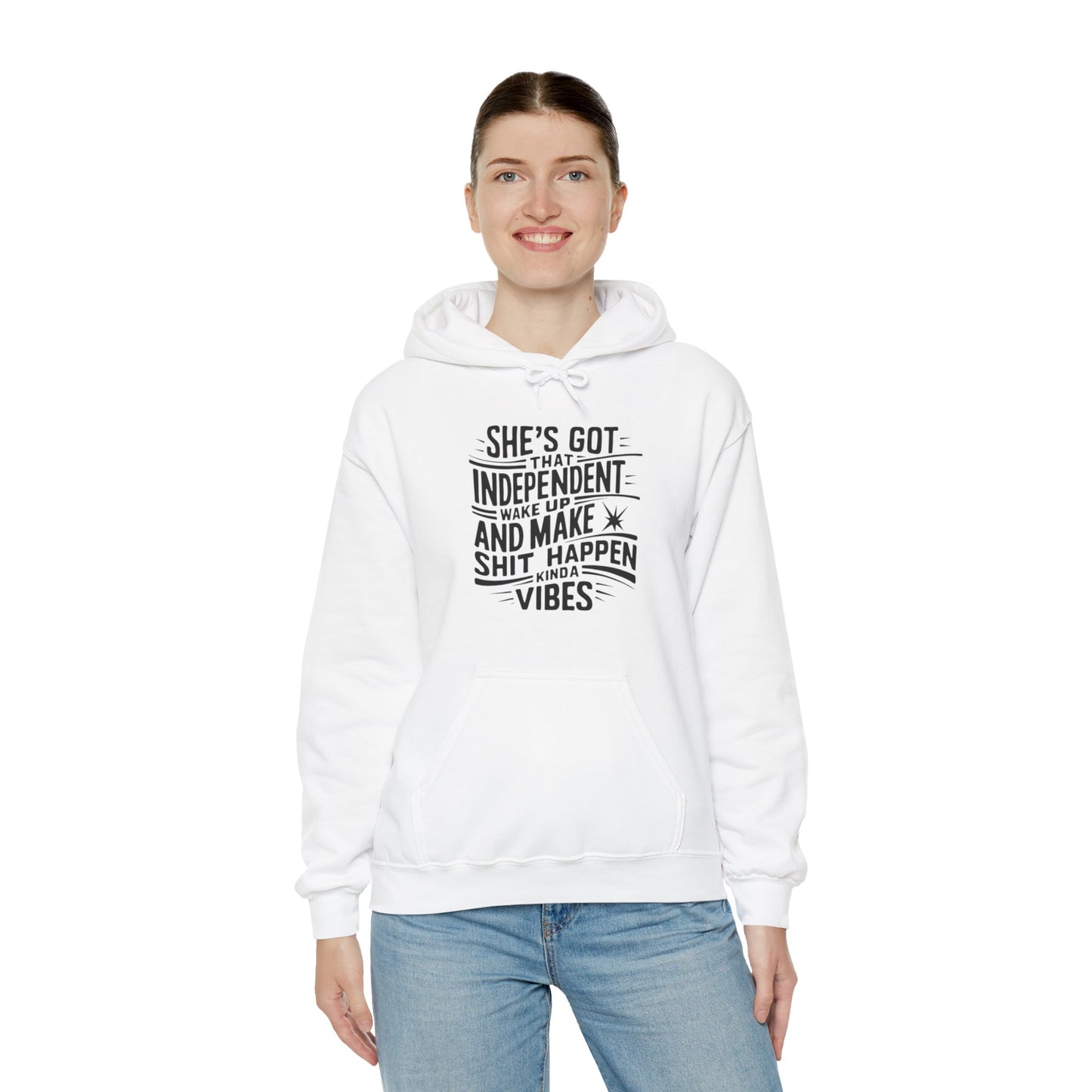 She's Got Printed Unisex Heavy Blend™ Hooded Sweatshirt