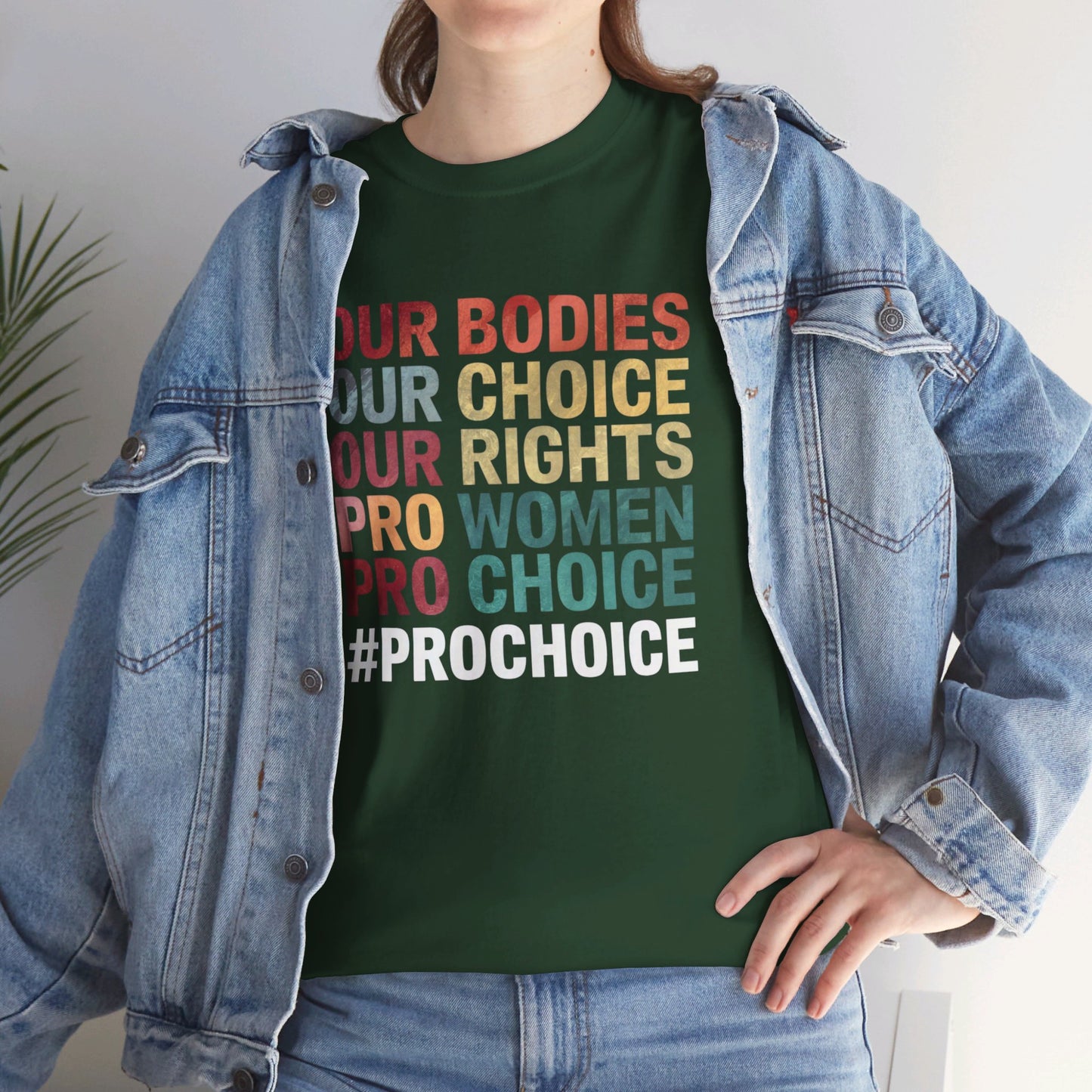 Our Bodies Women Heavy Cotton Tee