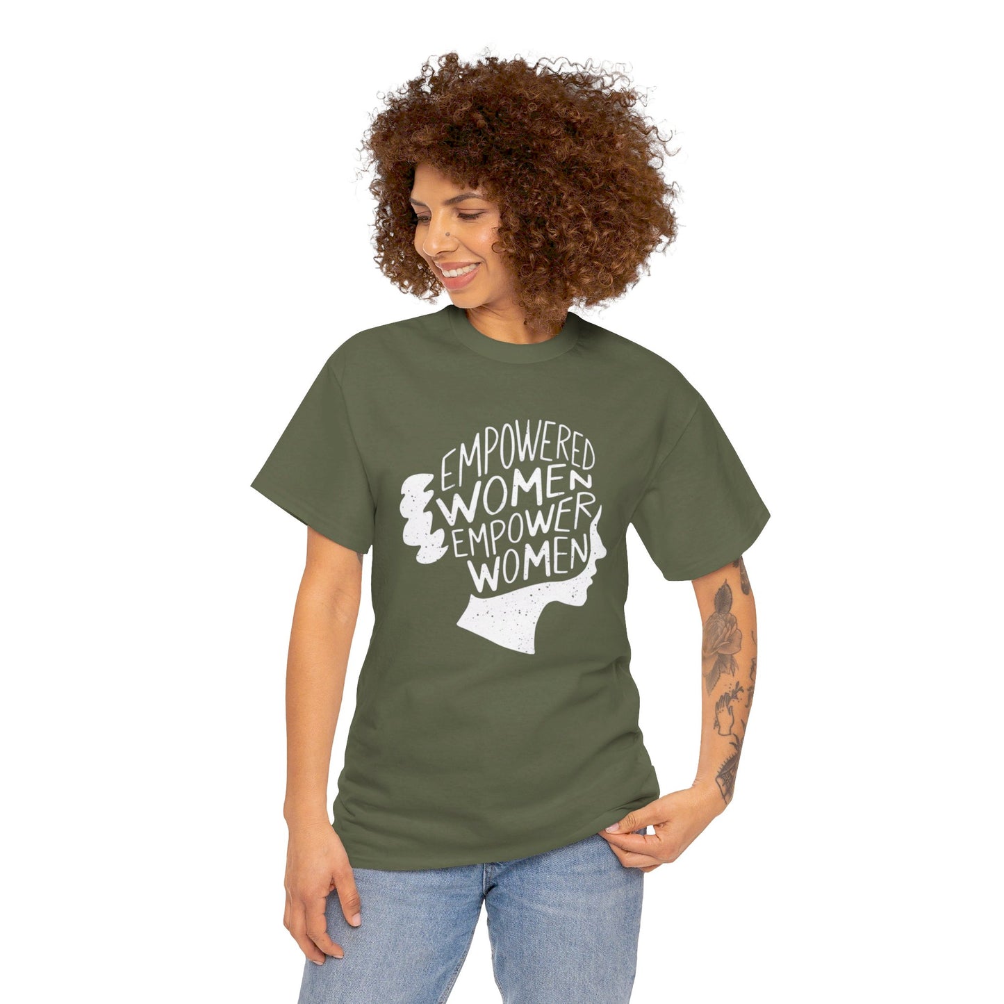 Empowered Women Women Heavy Cotton Tee