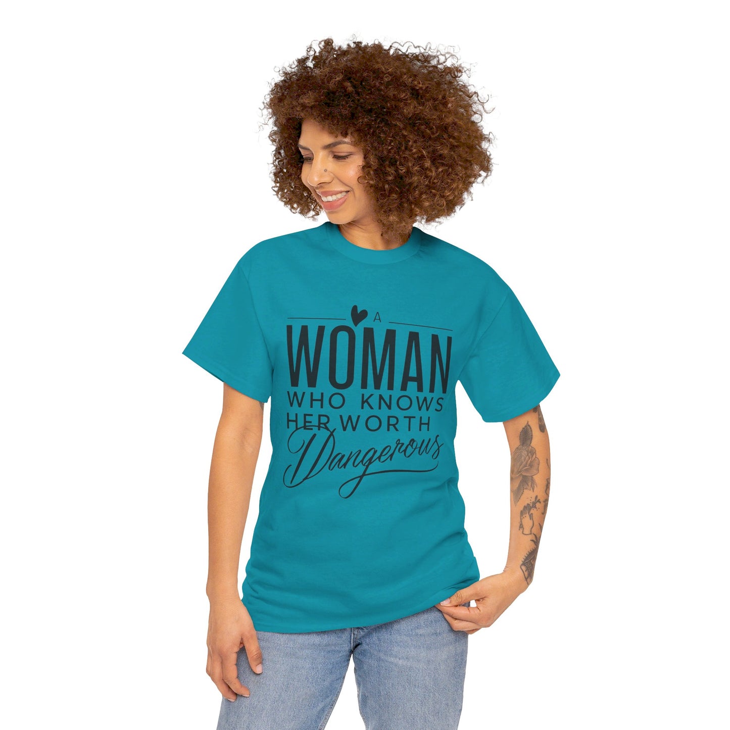 A Woman Heavy Cotton Tee