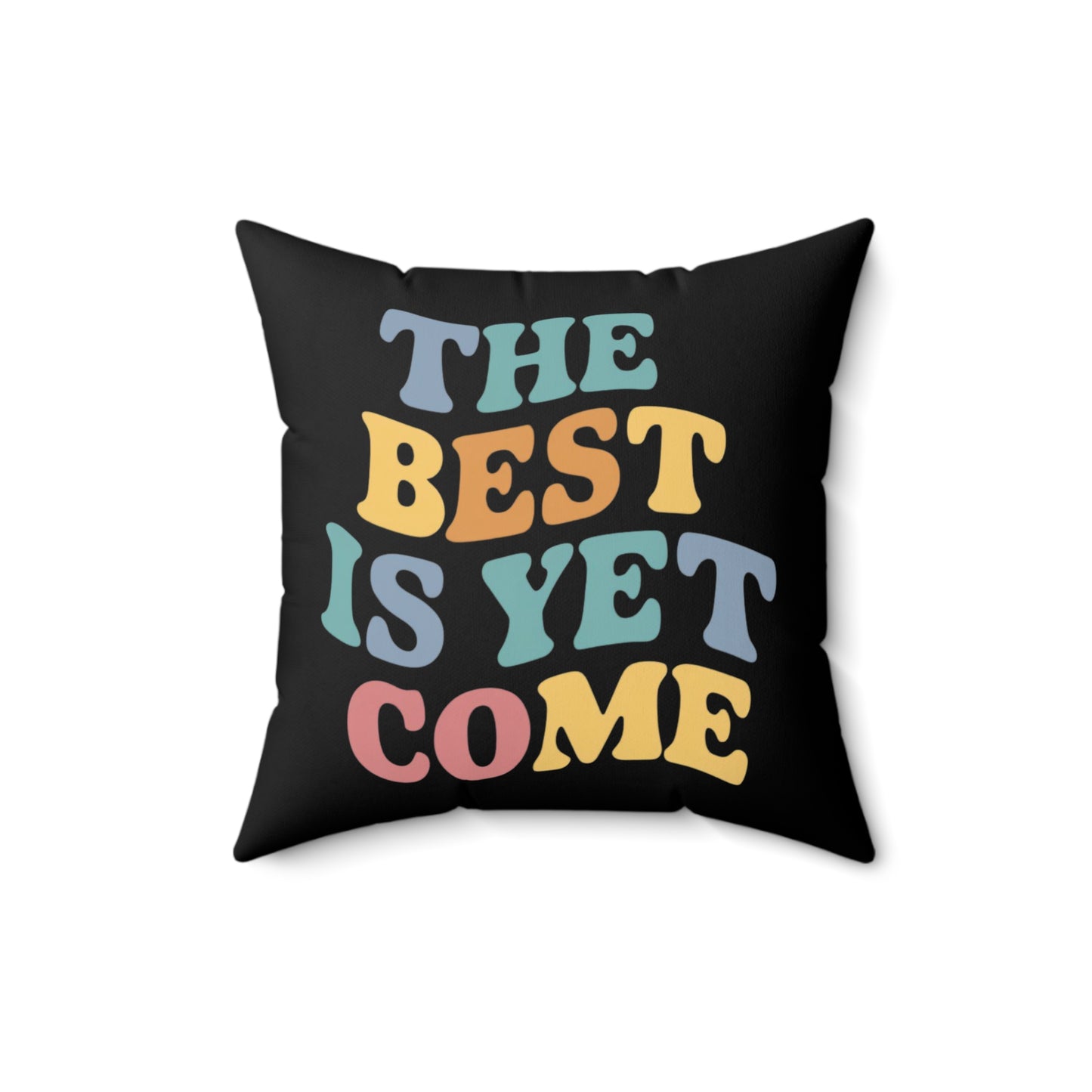 The Best  Spun Polyester Square Pillow