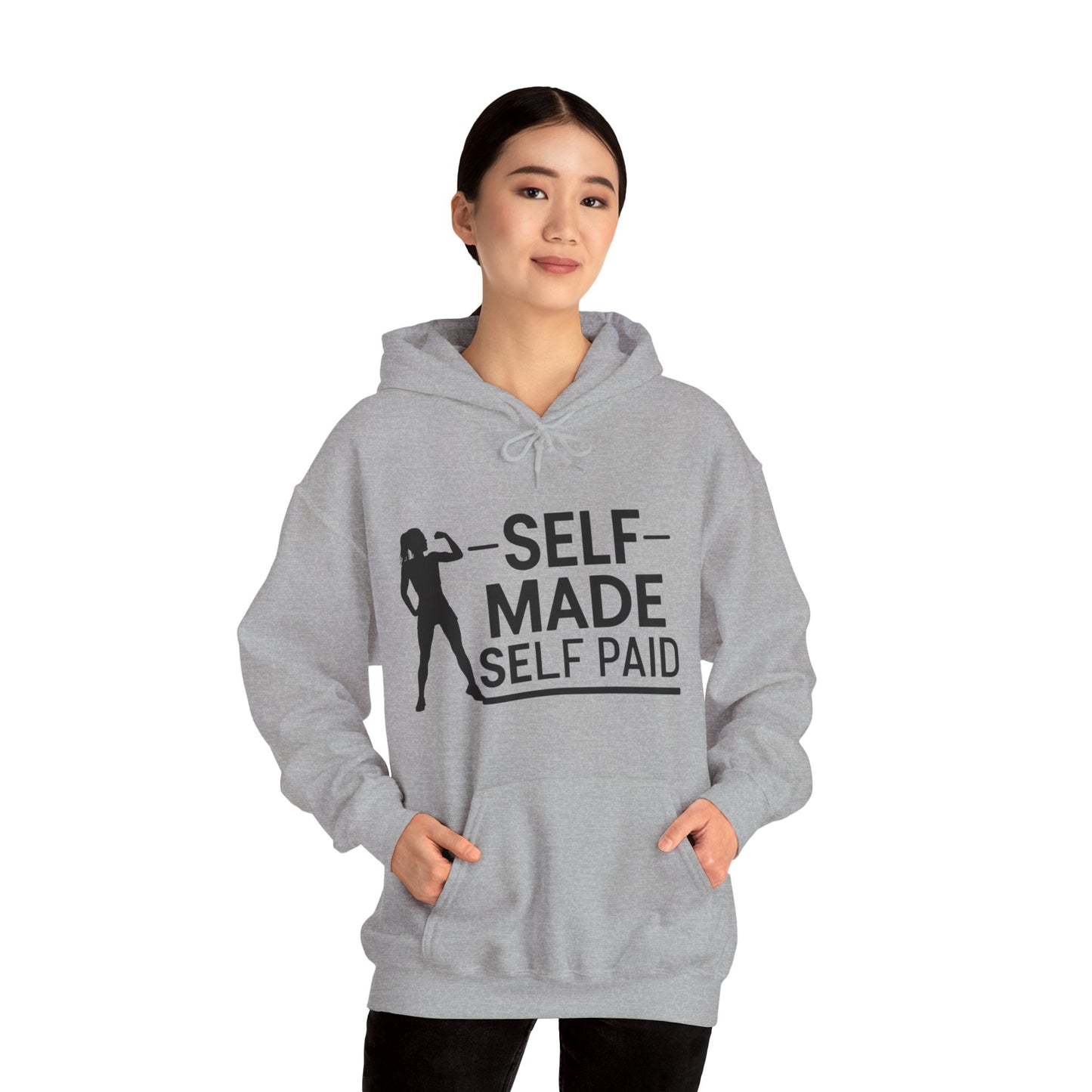 Self Made Self Paid Unisex Heavy Blend™ Hooded Sweatshirt