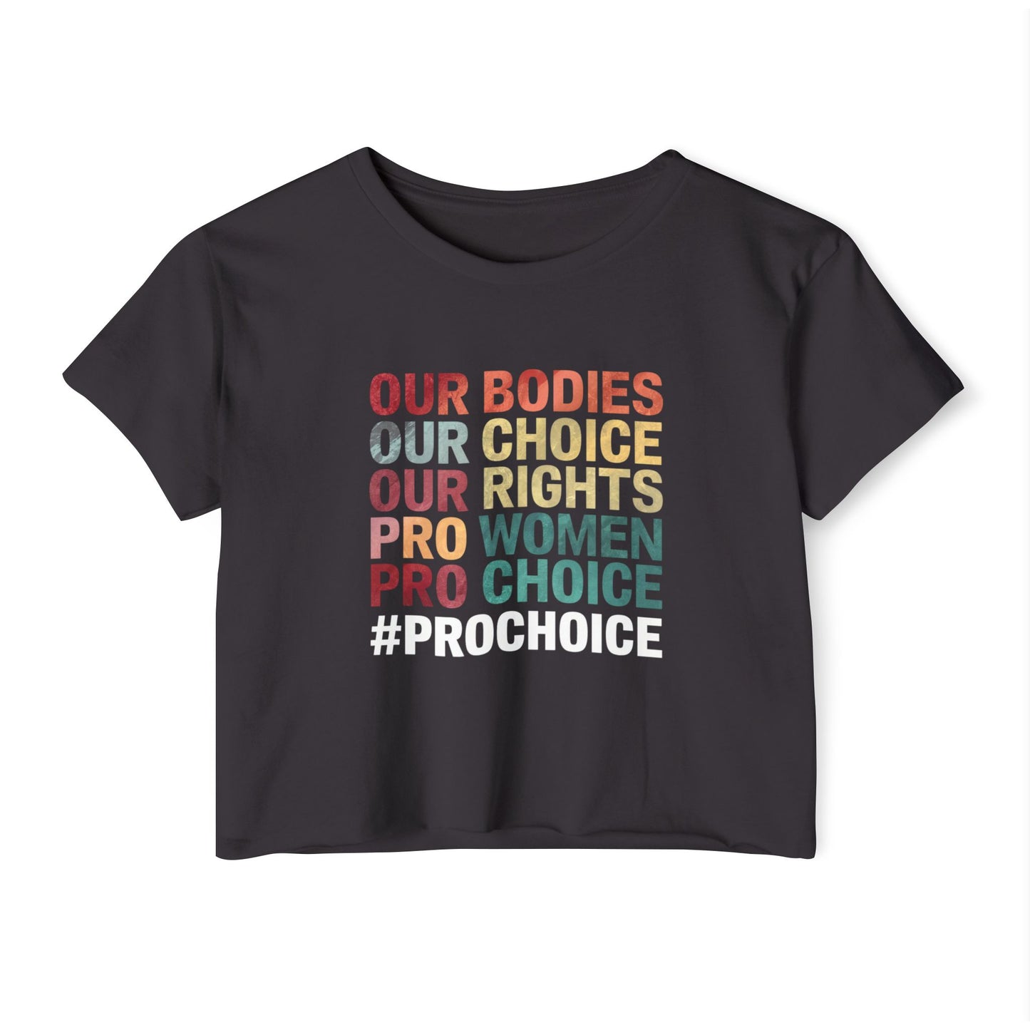 Our Bodies Women's Festival Crop Top