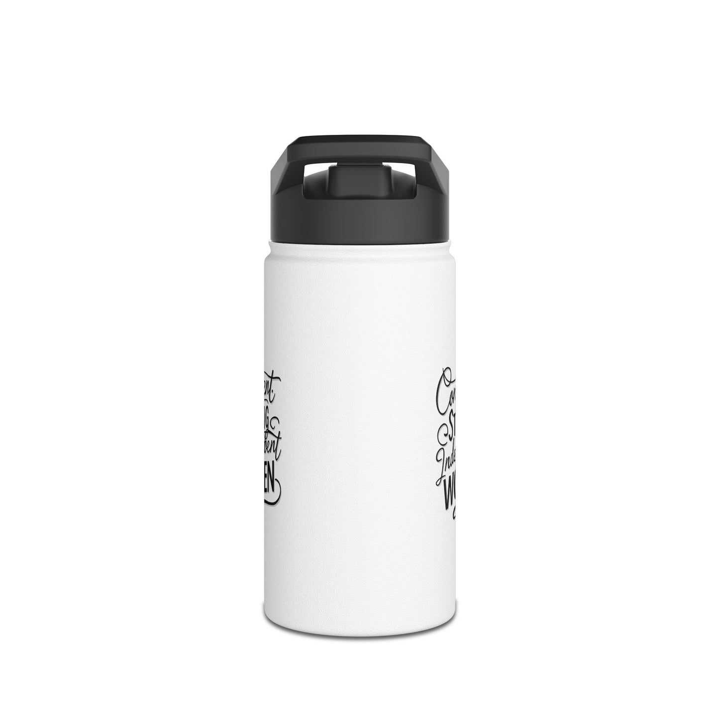 Confident Stainless Steel Water Bottle, Standard Lid