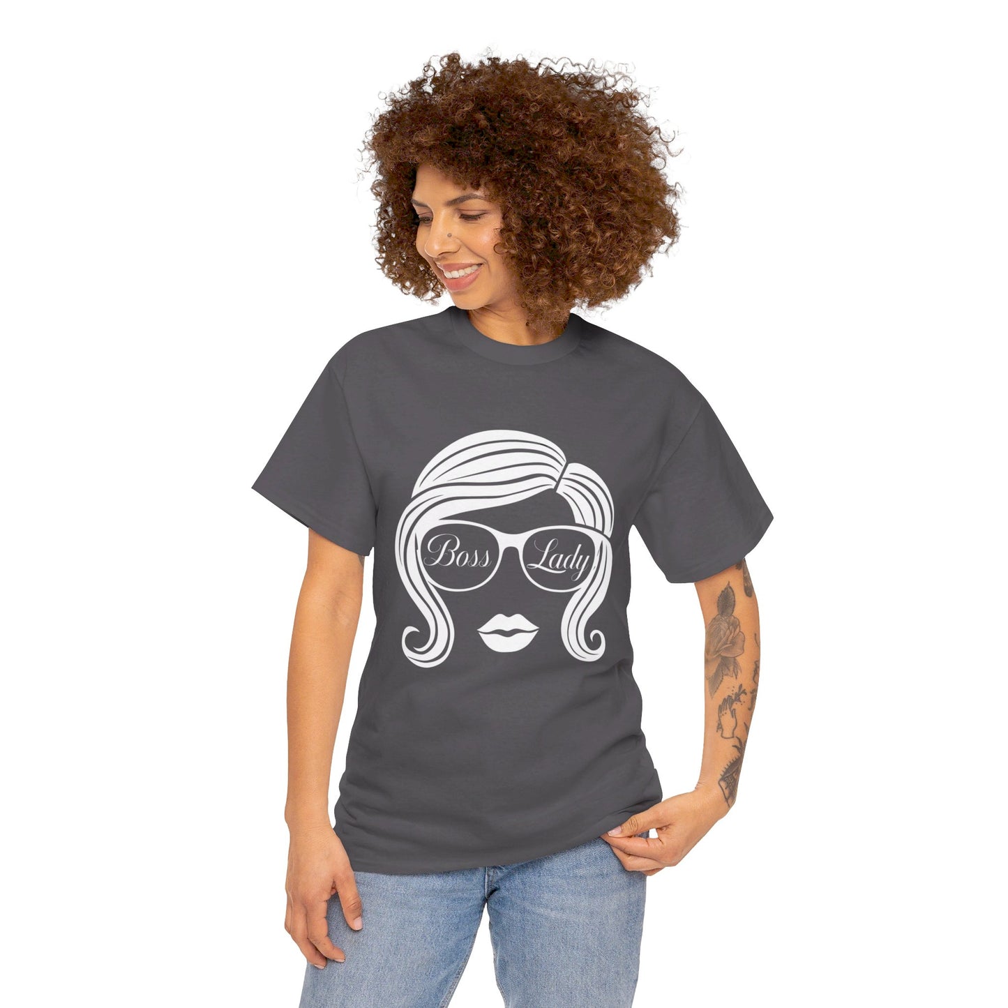 Boss Lady Women Heavy Cotton Tee