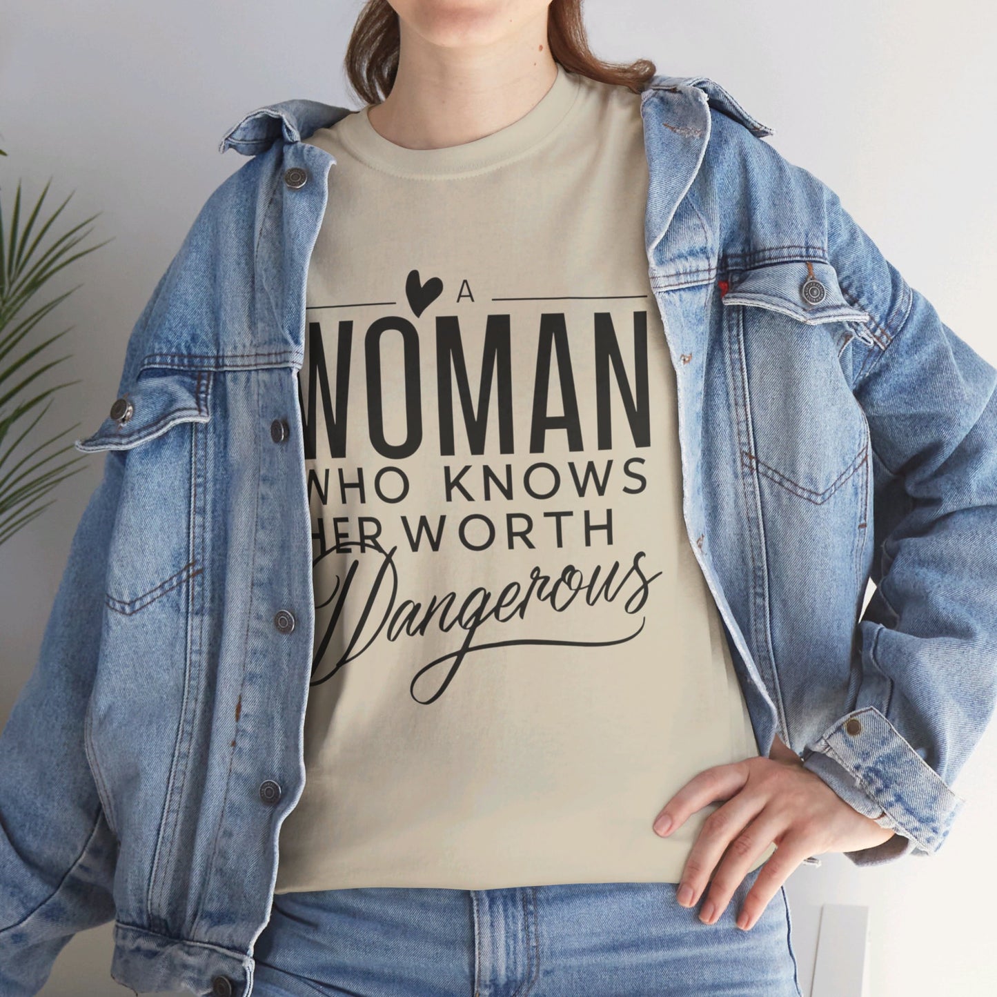 A Woman Heavy Cotton Tee