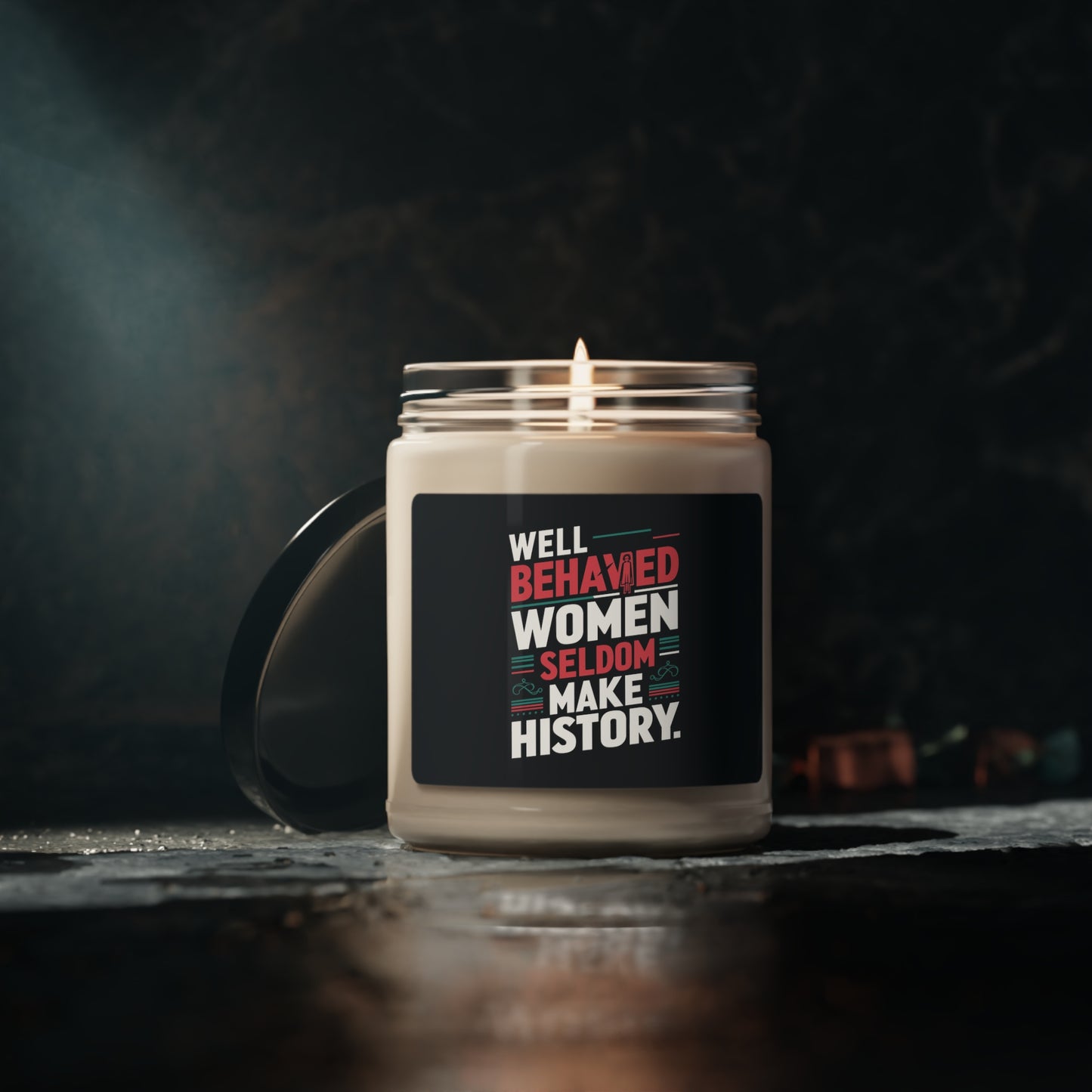 Well Behaved Women Scented Soy Candle, 9oz