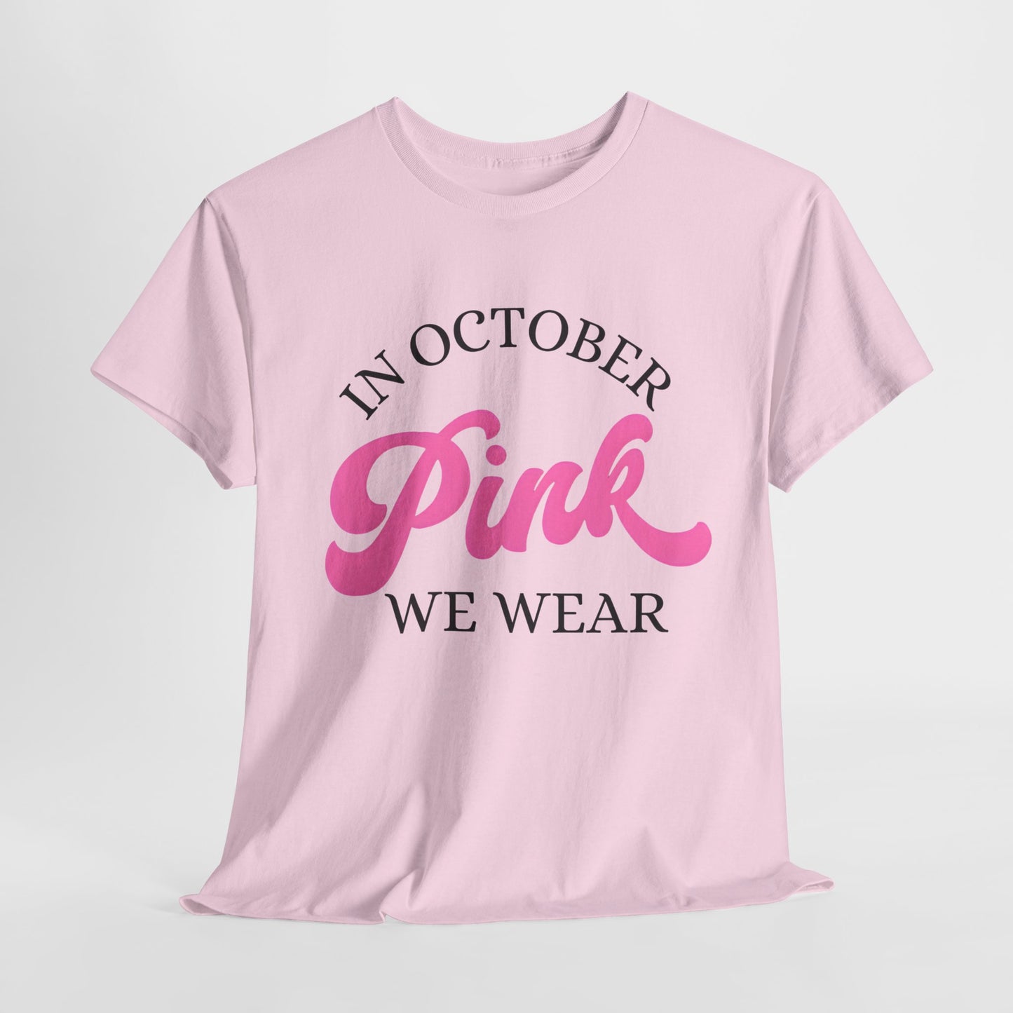 In October Unisex Heavy Cotton Tee
