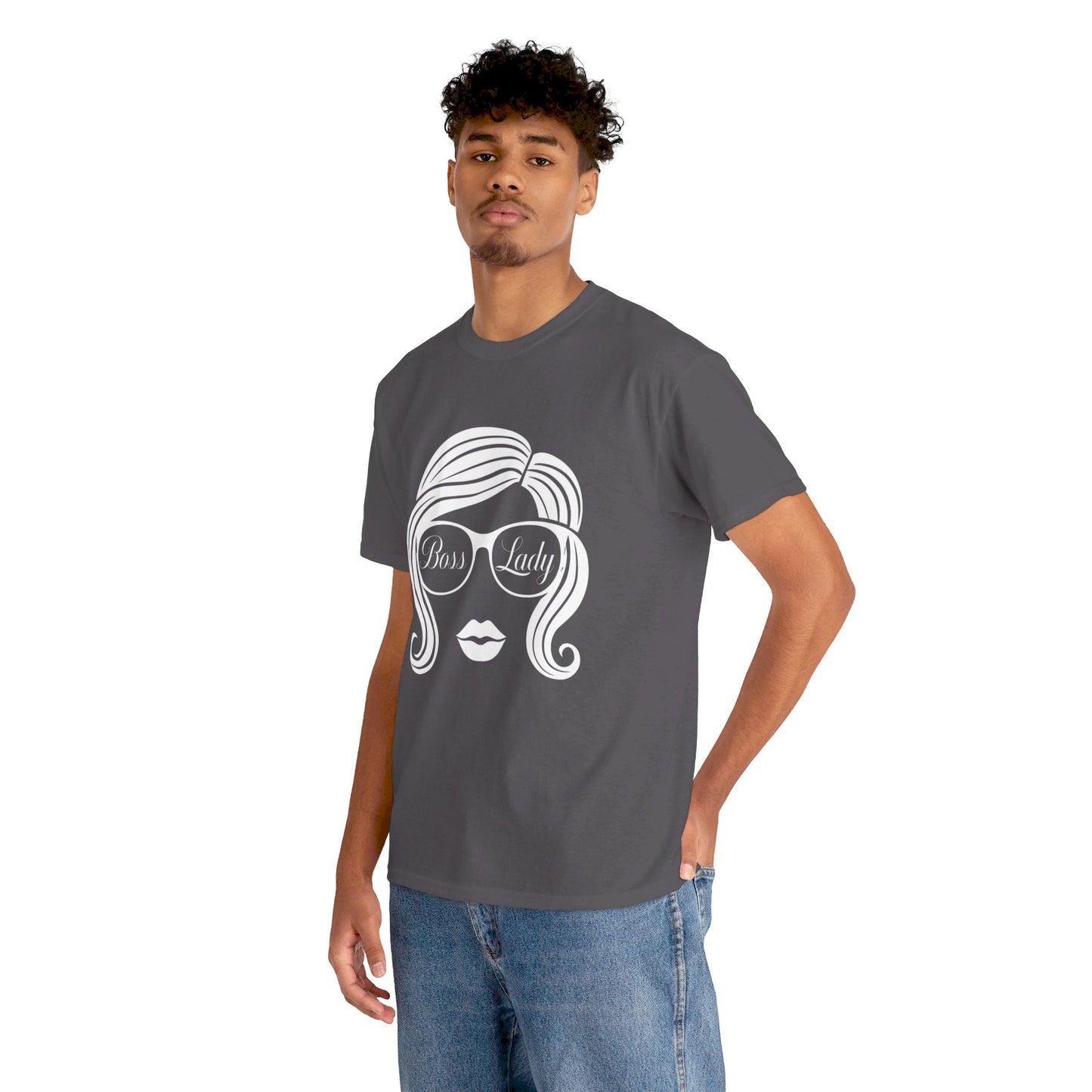 Boss Lady Women Heavy Cotton Tee