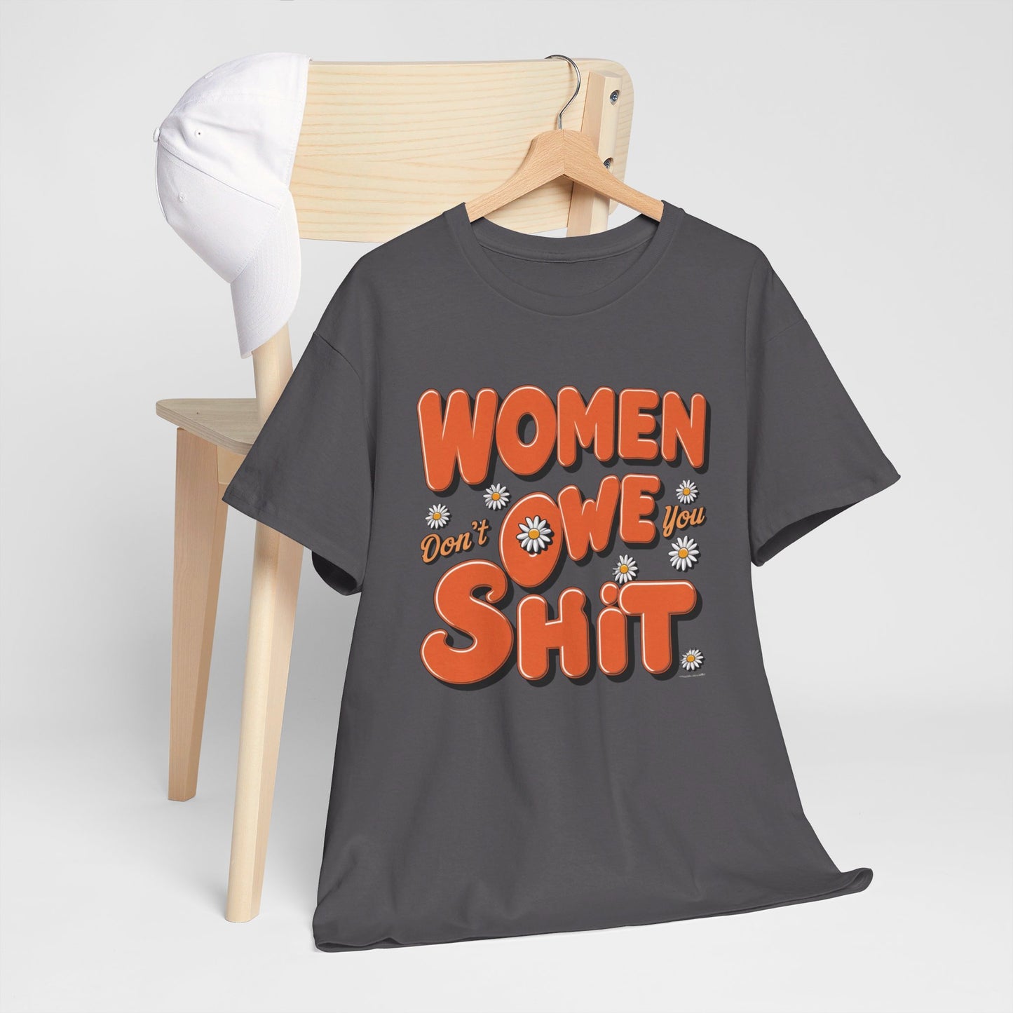 Women Don't Women Heavy Cotton Tee