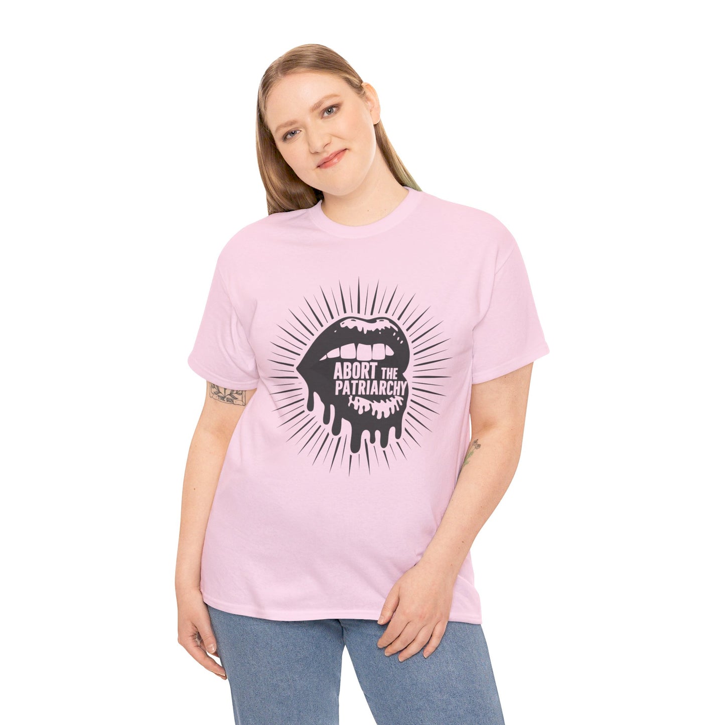 Abort The Women Heavy Cotton Tee