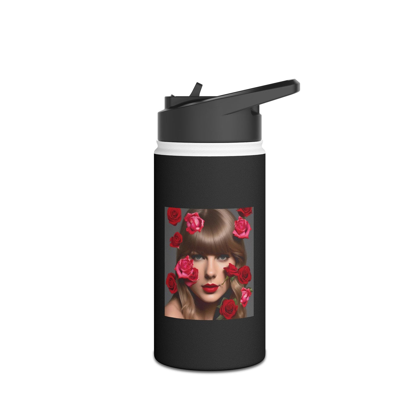 Women Stainless Steel Water Bottle, Standard Lid