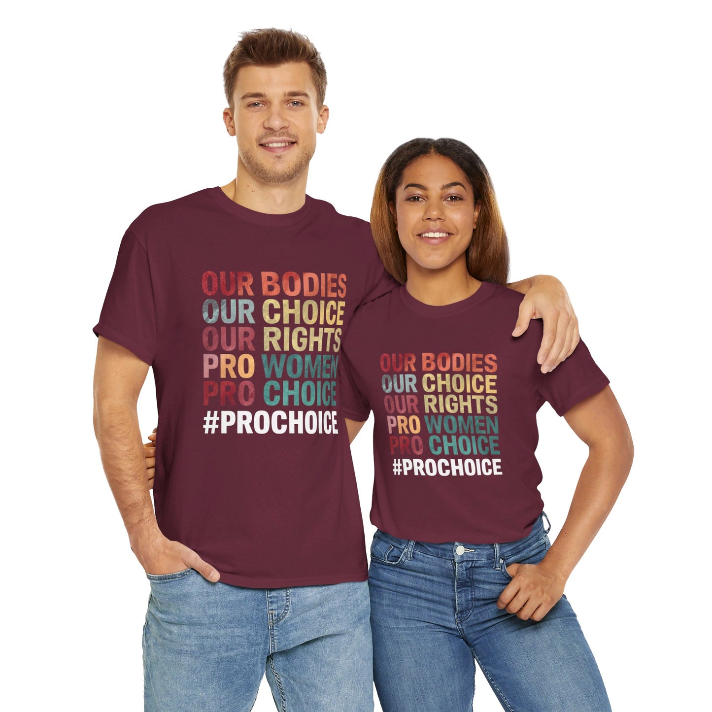 Our Bodies Women Heavy Cotton Tee