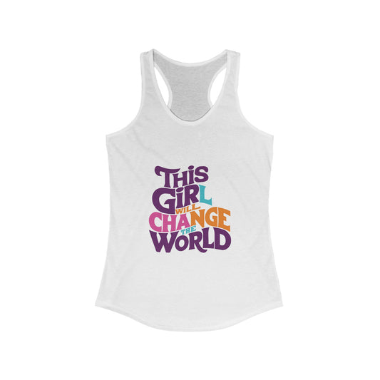 This Girl Will Change The World Tank Top