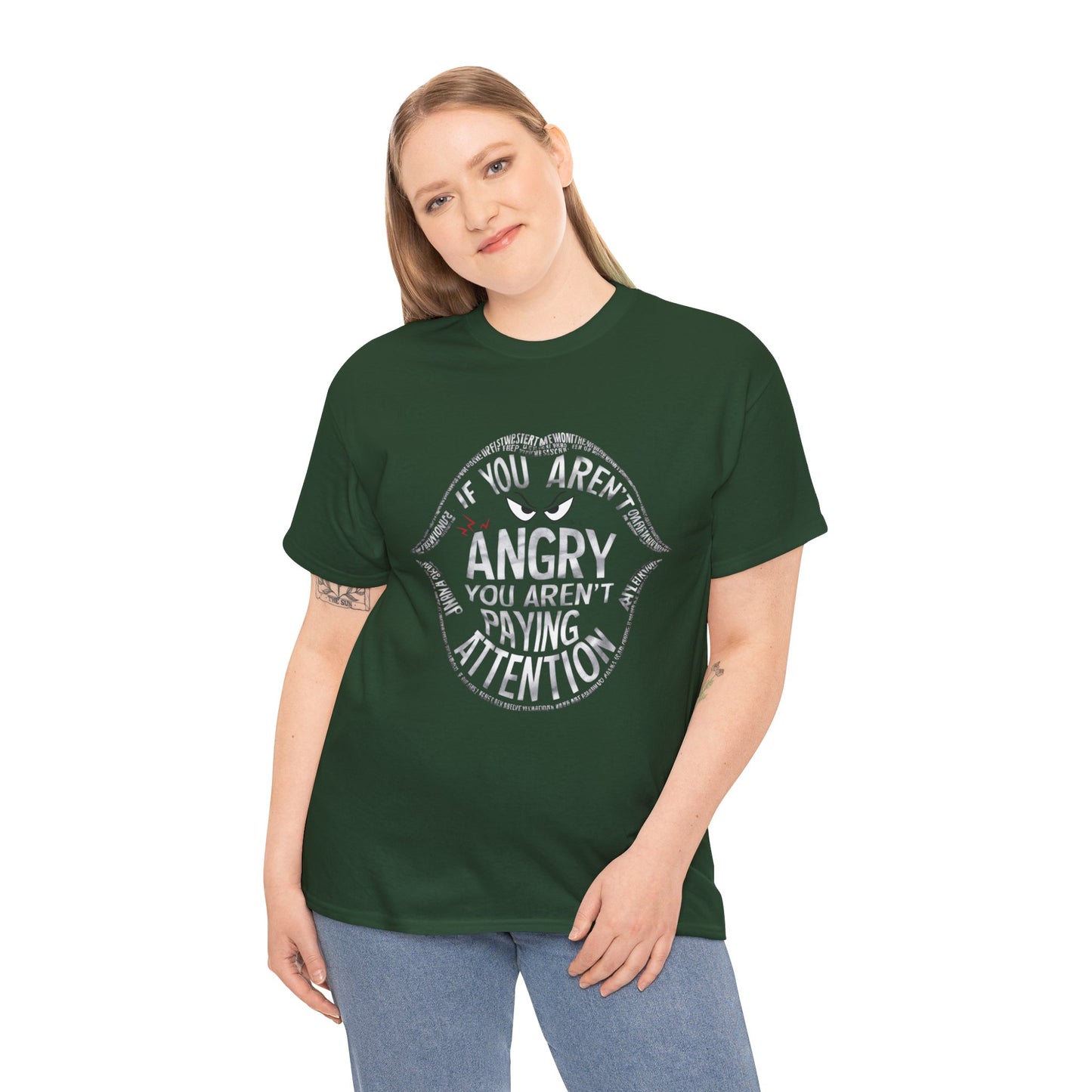 If You Aren't Printed T Shirt with Hearts