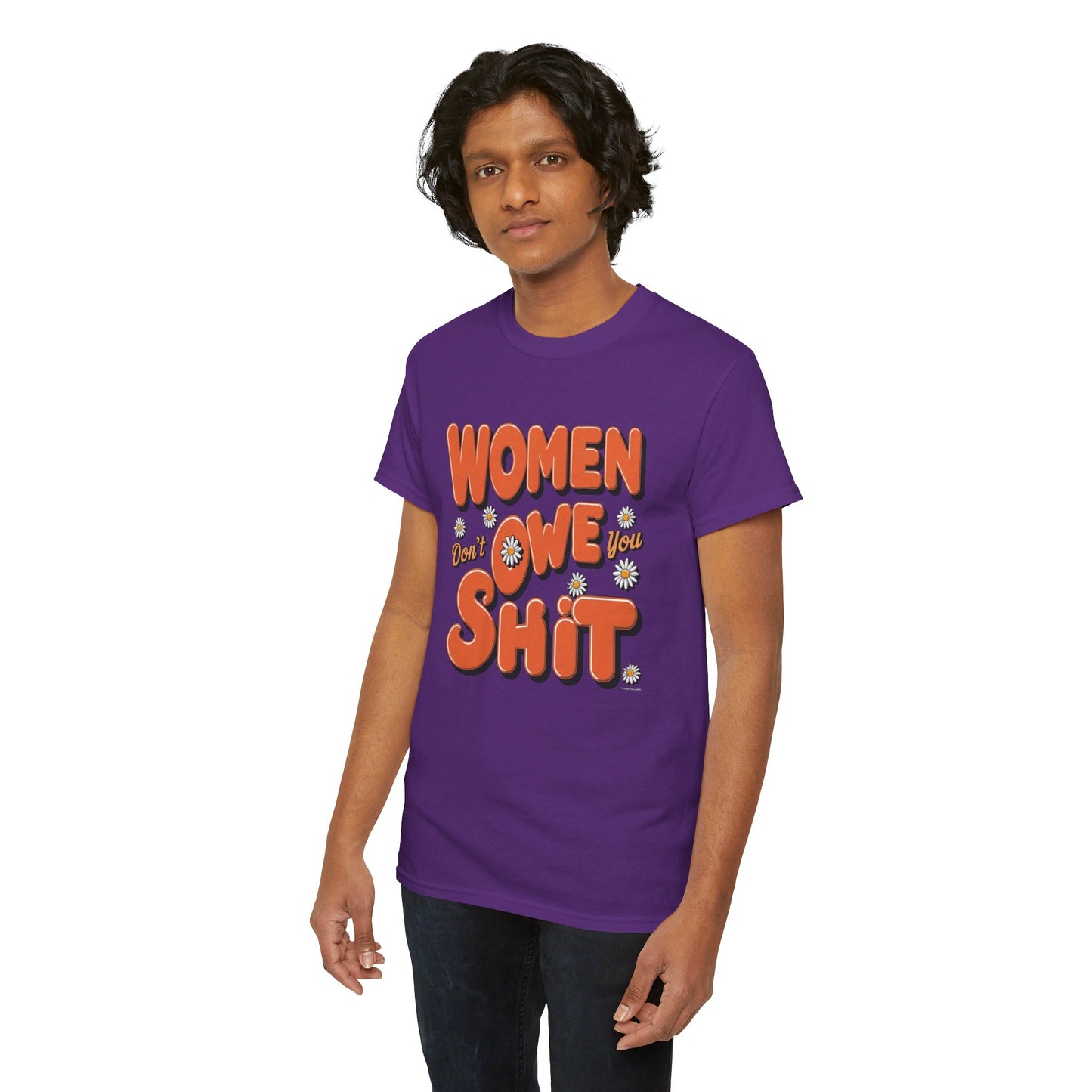 Women Don't Women Heavy Cotton Tee
